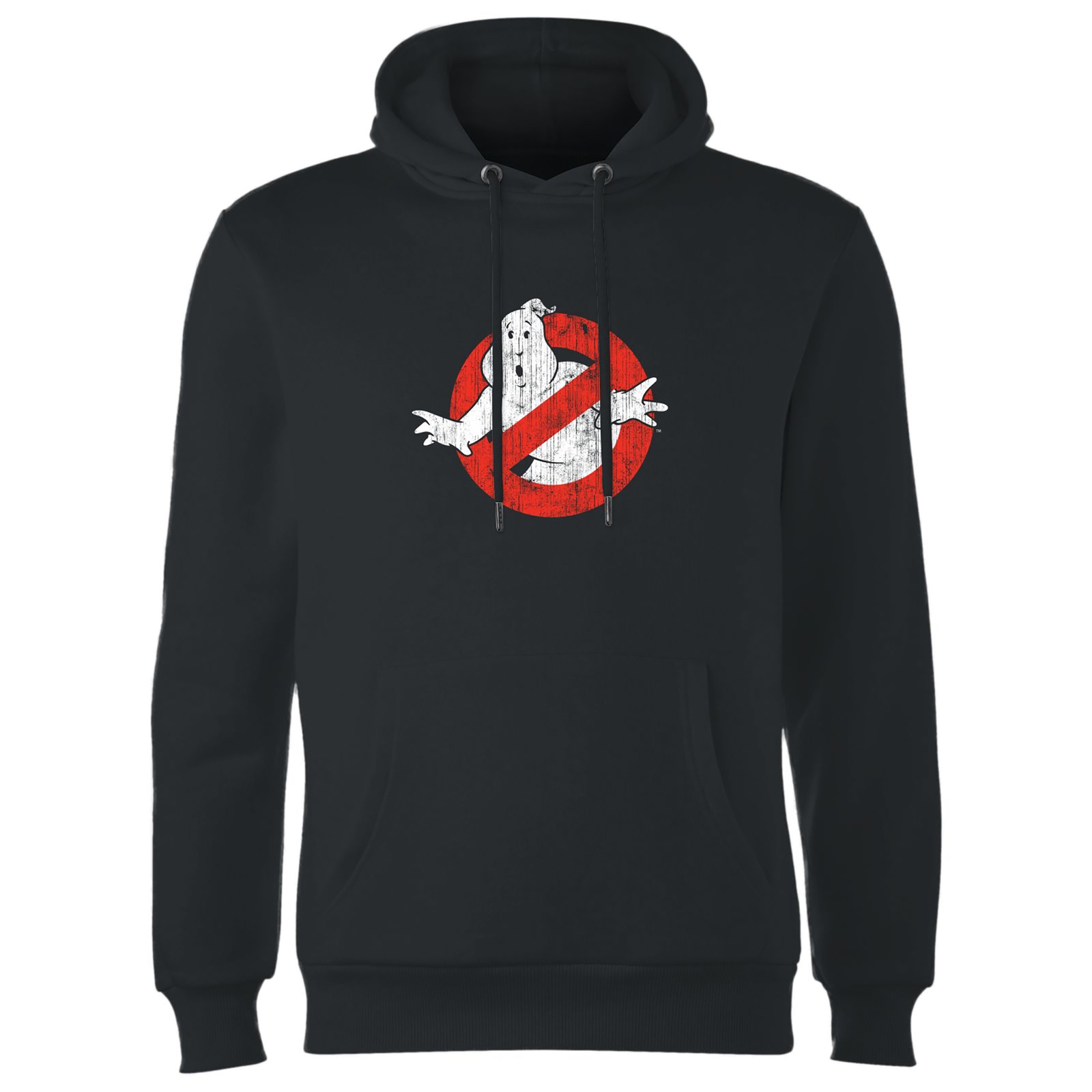 Ghostbusters Vintage Classic Logo Hoodie - Black - XL