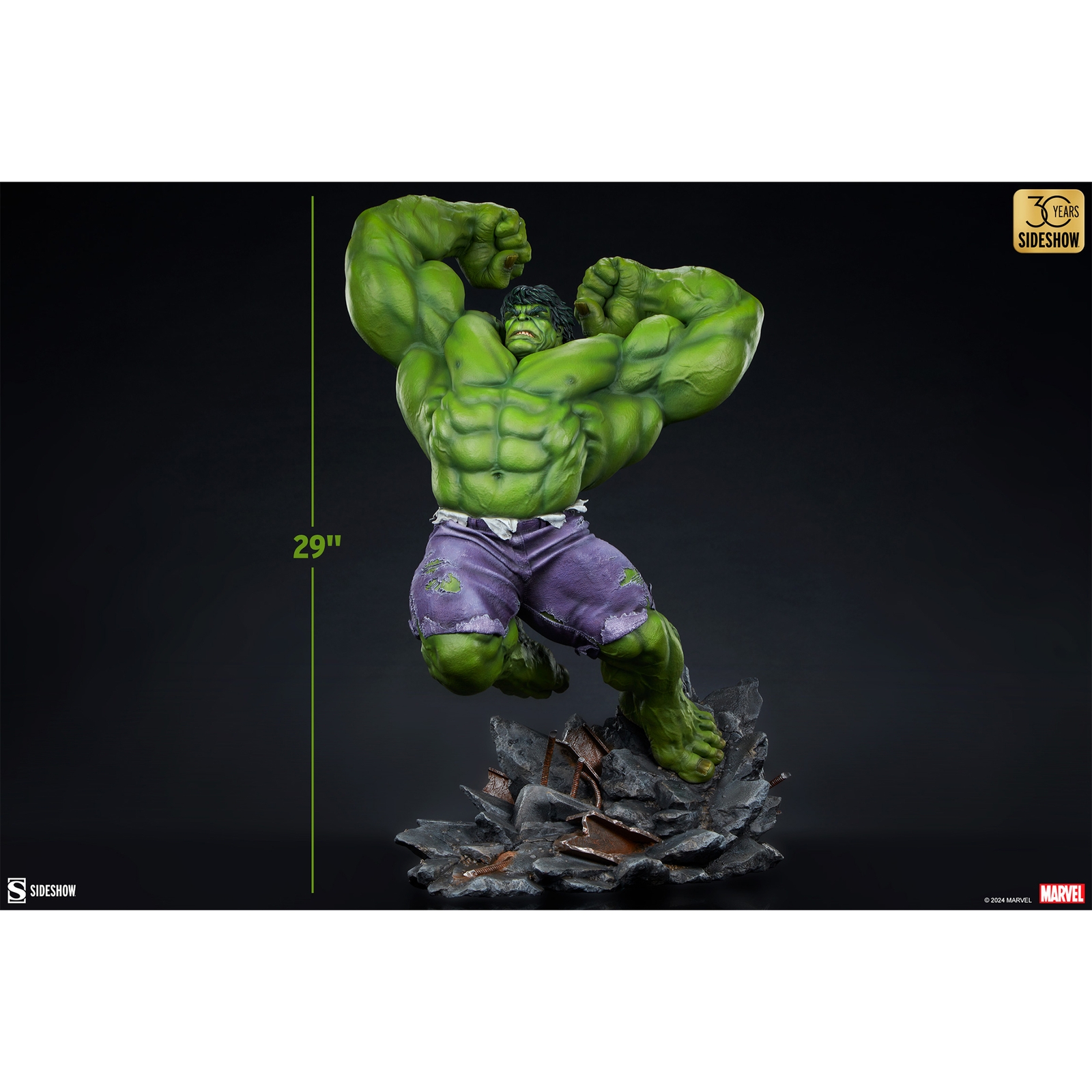 Sideshow Marvel Hulk Classic Premium Format Collectible Figure (29 )