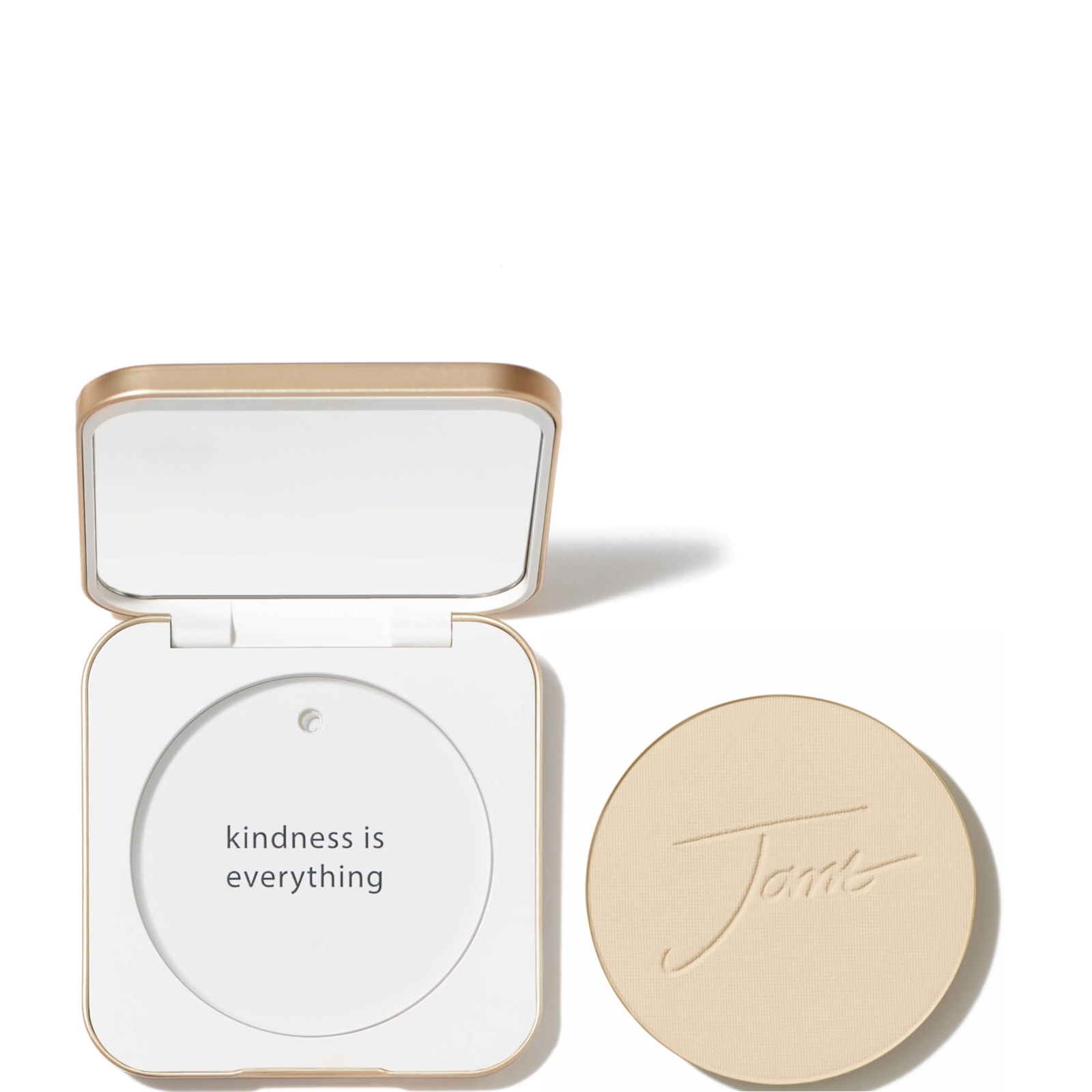 Shop Jane Iredale Refillable White Compact And Purepressed Base Mineral Foundation 30g (various Shades) In Warm Silk