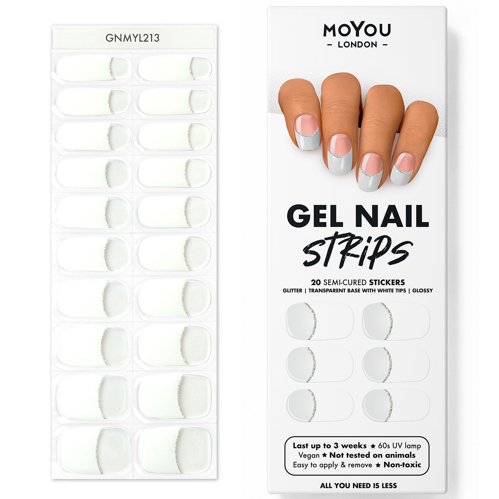 

MoYou Gel Nail Strip - Basics (Various Options) - All You Need is Less