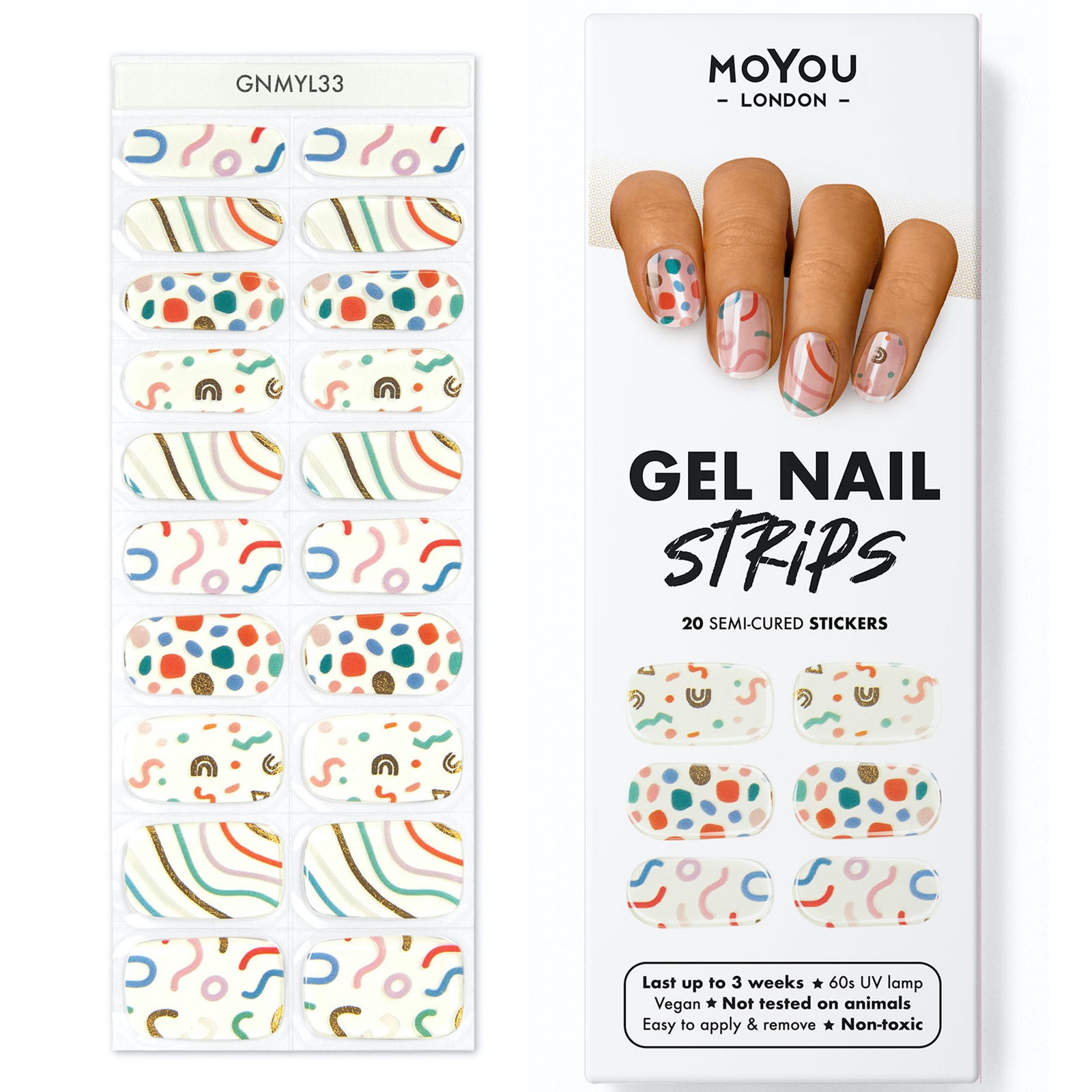 Image of MoYou London- Patterns (Various Options) - Confetti Dip