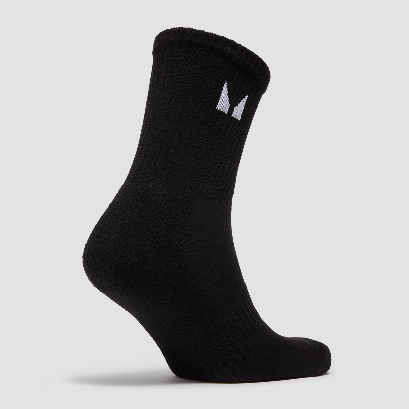 MP Unisex Crew Socks (5 Pack) - Black - UK 12-14