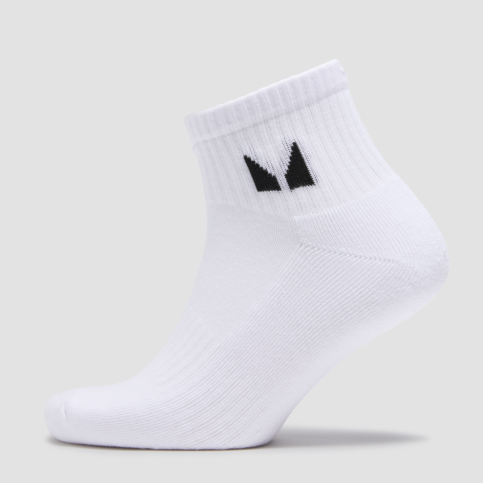 Myprotein UK MP Unisex Ankle Socks (3 Pack) - White - UK 9-11