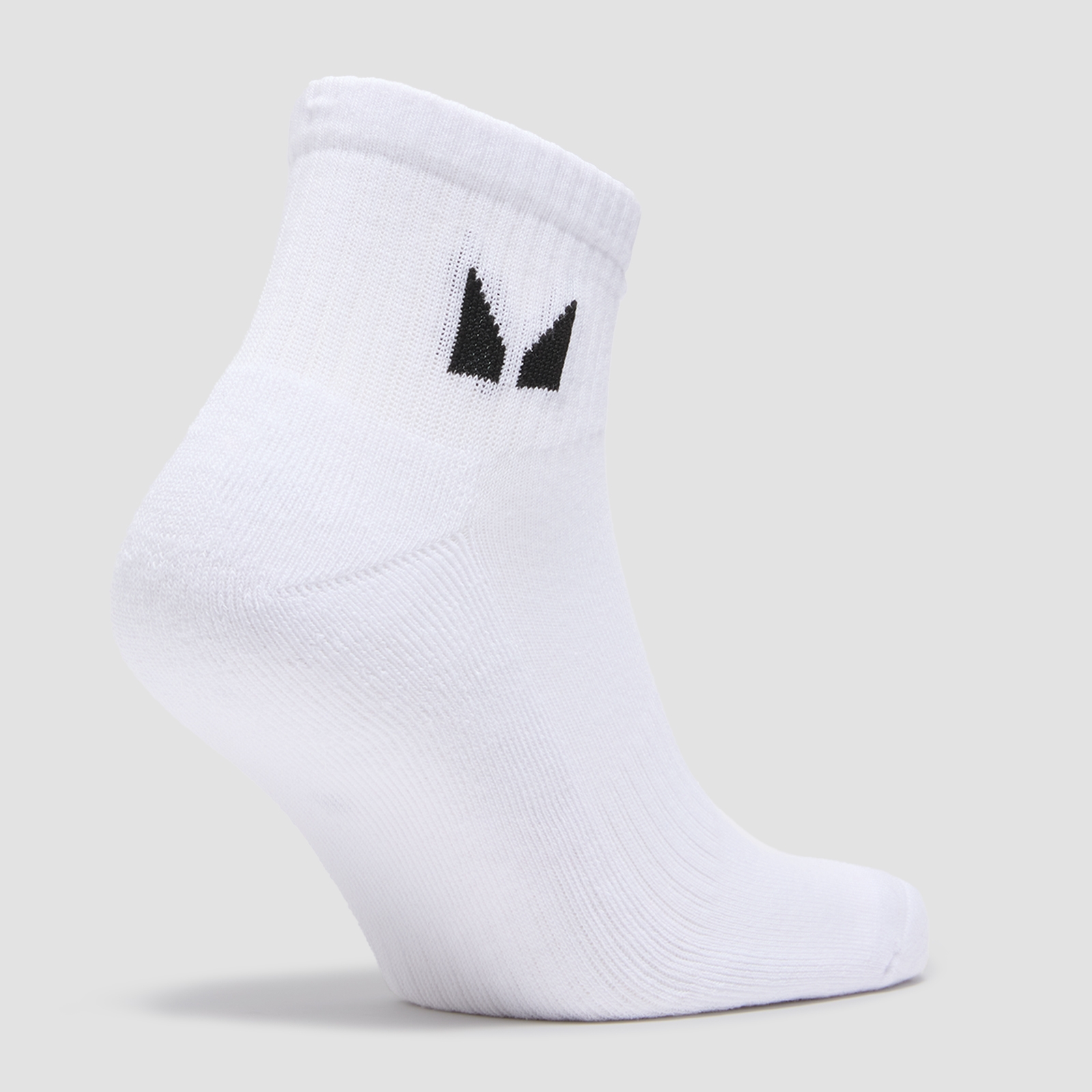 5059883435824 - Unisex Ankle Socks (3 Pack) - White - UK 2-5