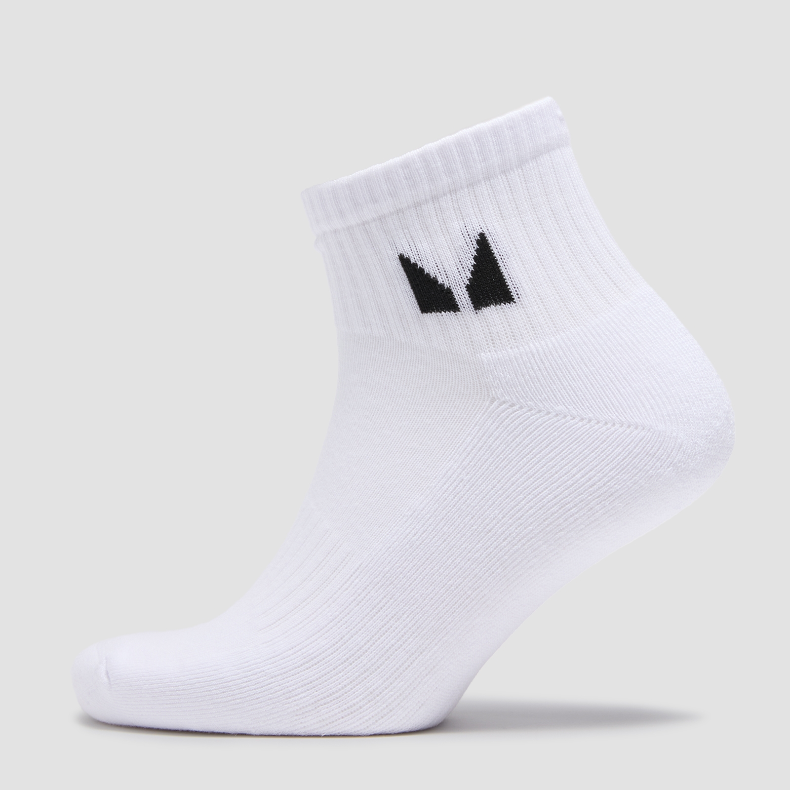 MP Unisex Ankle Socks (3 Pack) - White - UK 2-5