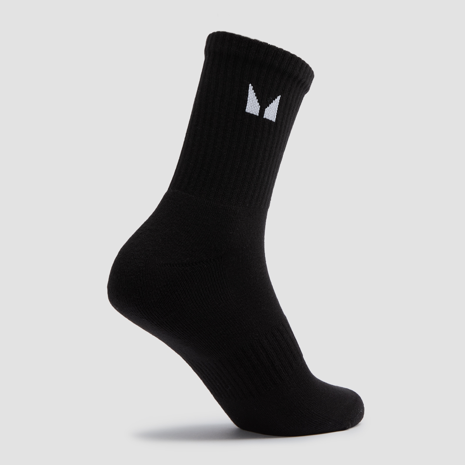 Thumbnail - MP Unisex Crew Socks (3 Pack) - Black - UK 2-5