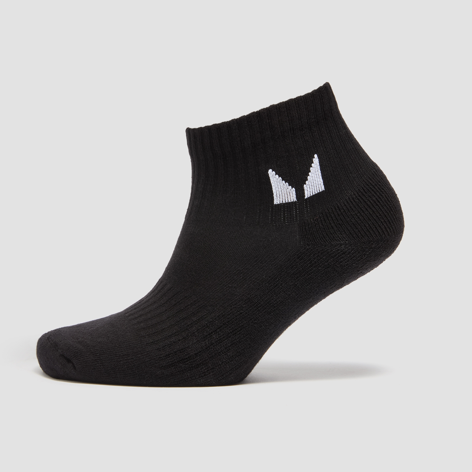 MP Unisex Ankle Socks (1 Pack) - Black - UK 2-5