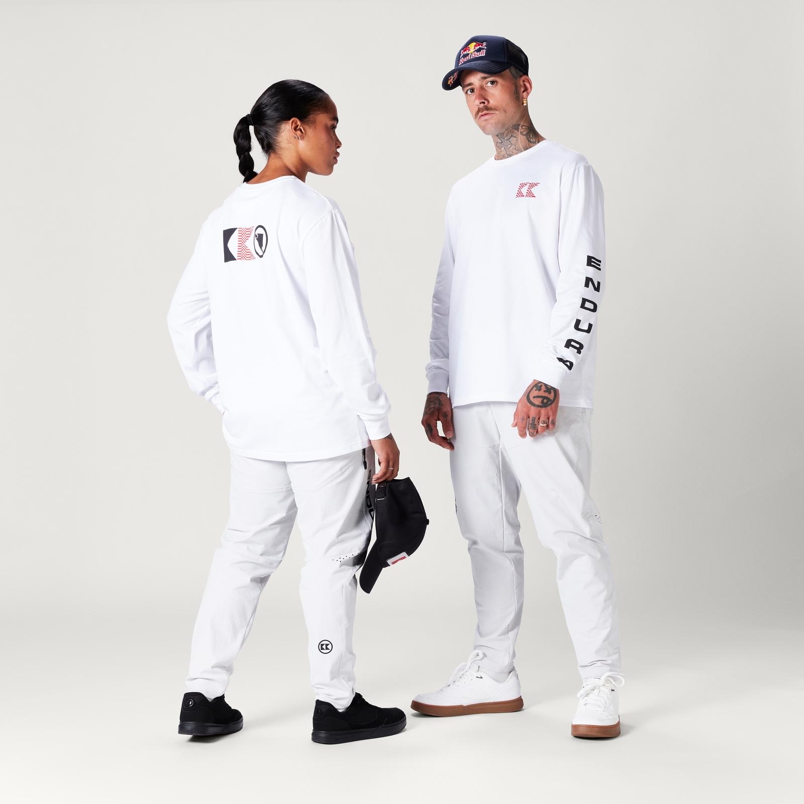 Endura Unisex Kriss Kyle Long-Sleeve Tee - White | Extra 10% off first order.