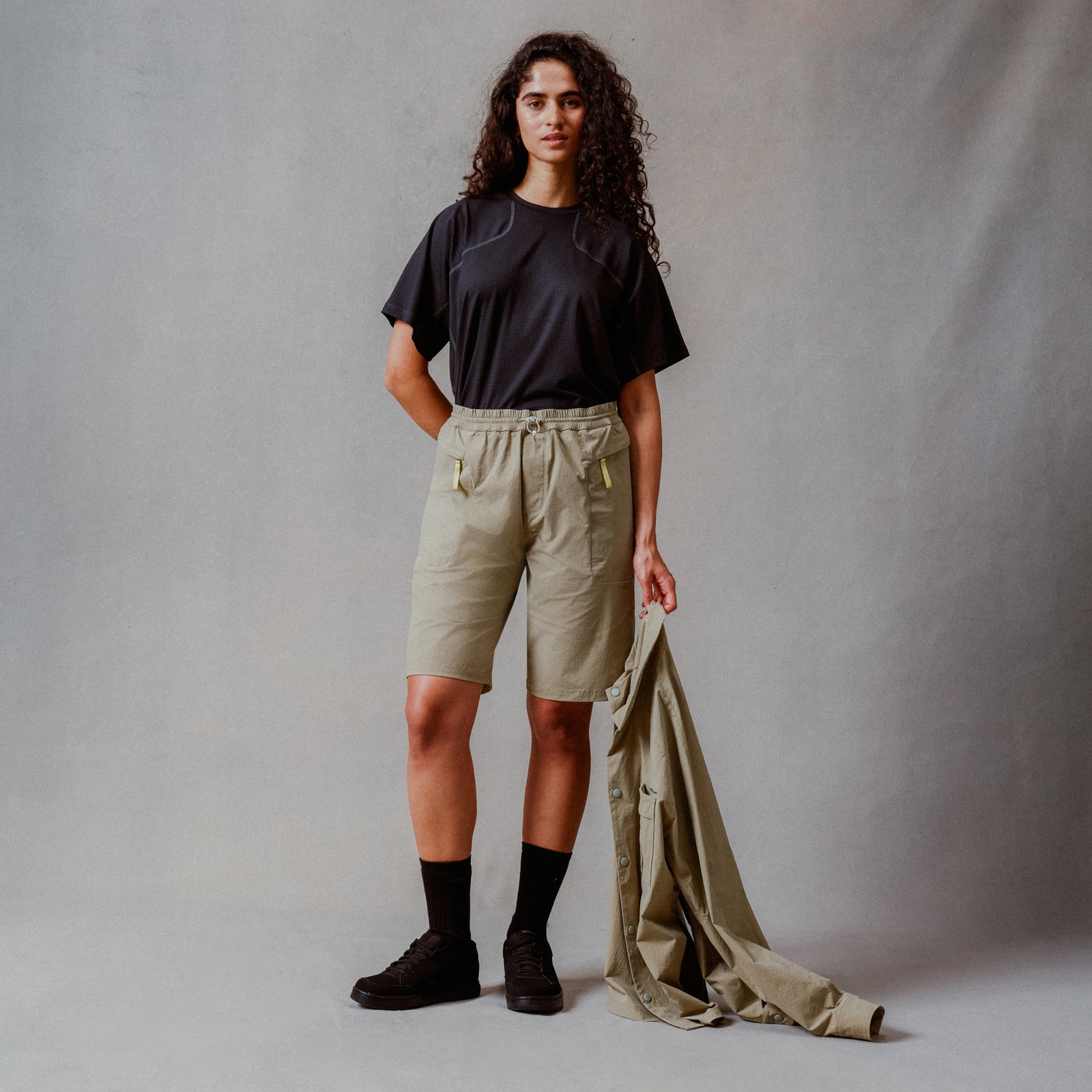 Endura Unisex Corner V Shorts - Silver Sage | Extra 10% off first order.