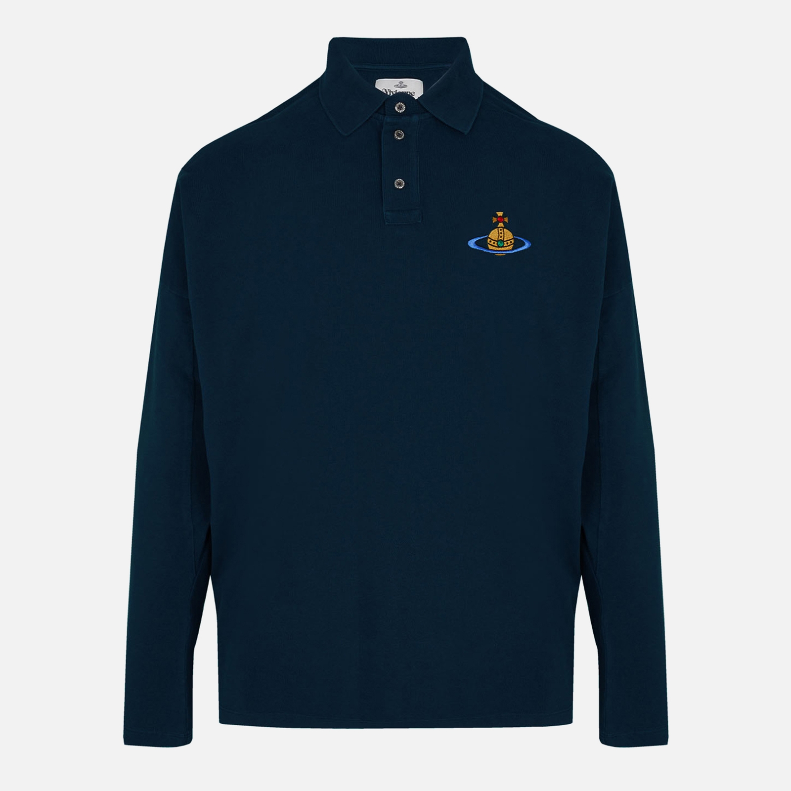 Vivienne Westwood Oversized Cotton-Piqué Polo Shirt - L