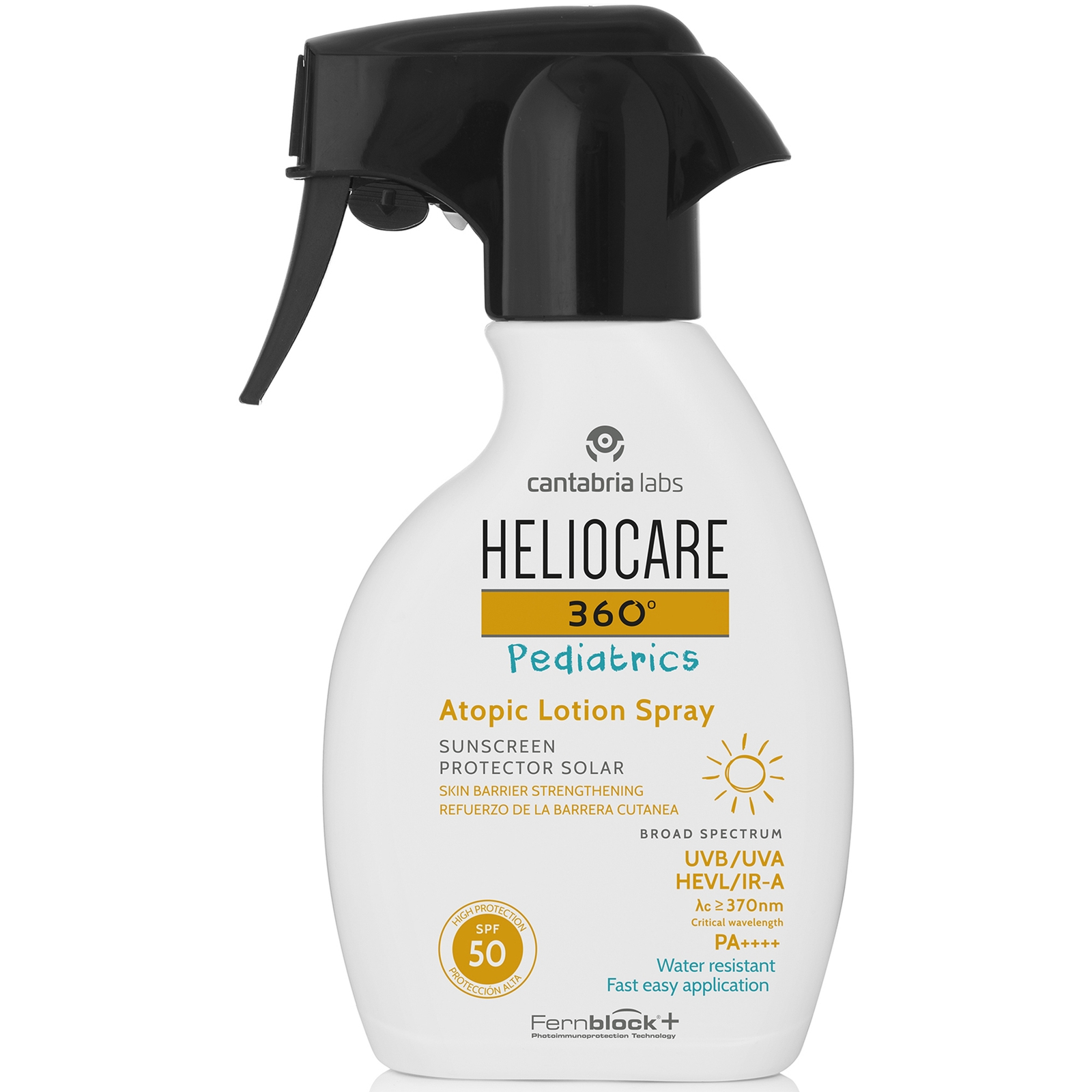 

Heliocare 360° Pediatrics Atopic Lotion Spray SPF50+ 250ml