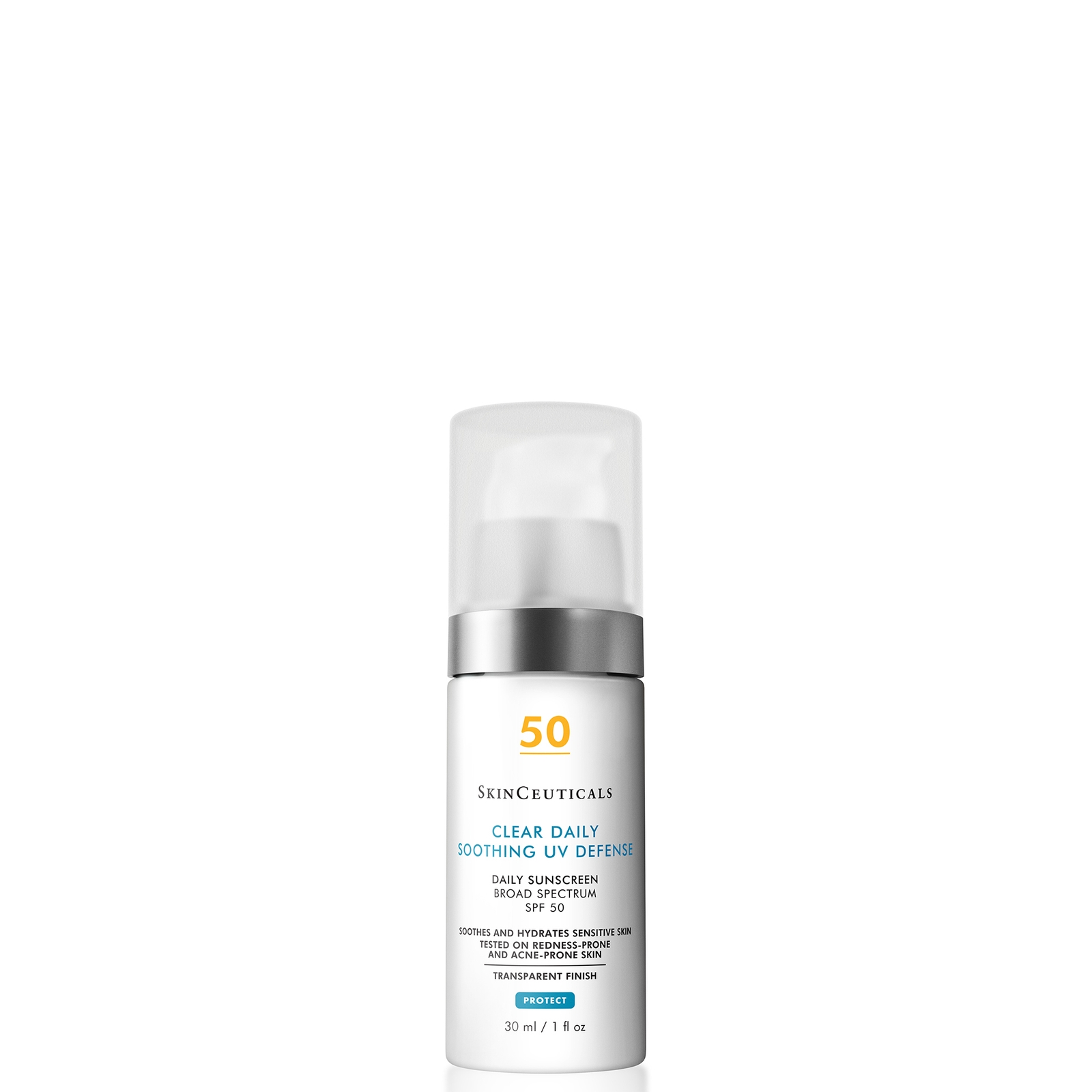 Shop Skinceuticals Clear Daily Soothing Uv Defense Cream Spf 50 (1 Fl. Oz.)