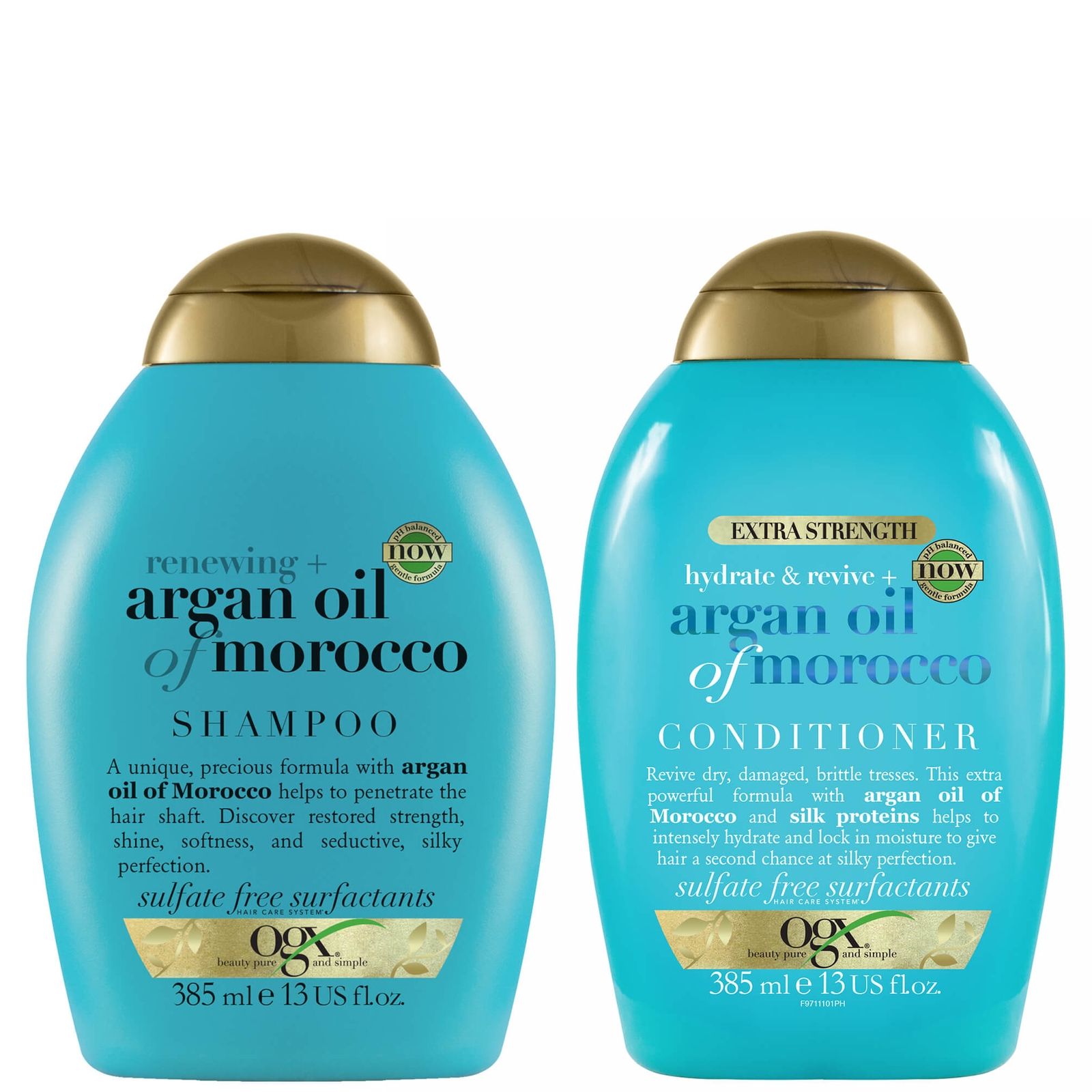 Shop Ogx Renewing+ Argan Oil Of Morocco Shampoo And Conditioner Bundle For Shiny Hair