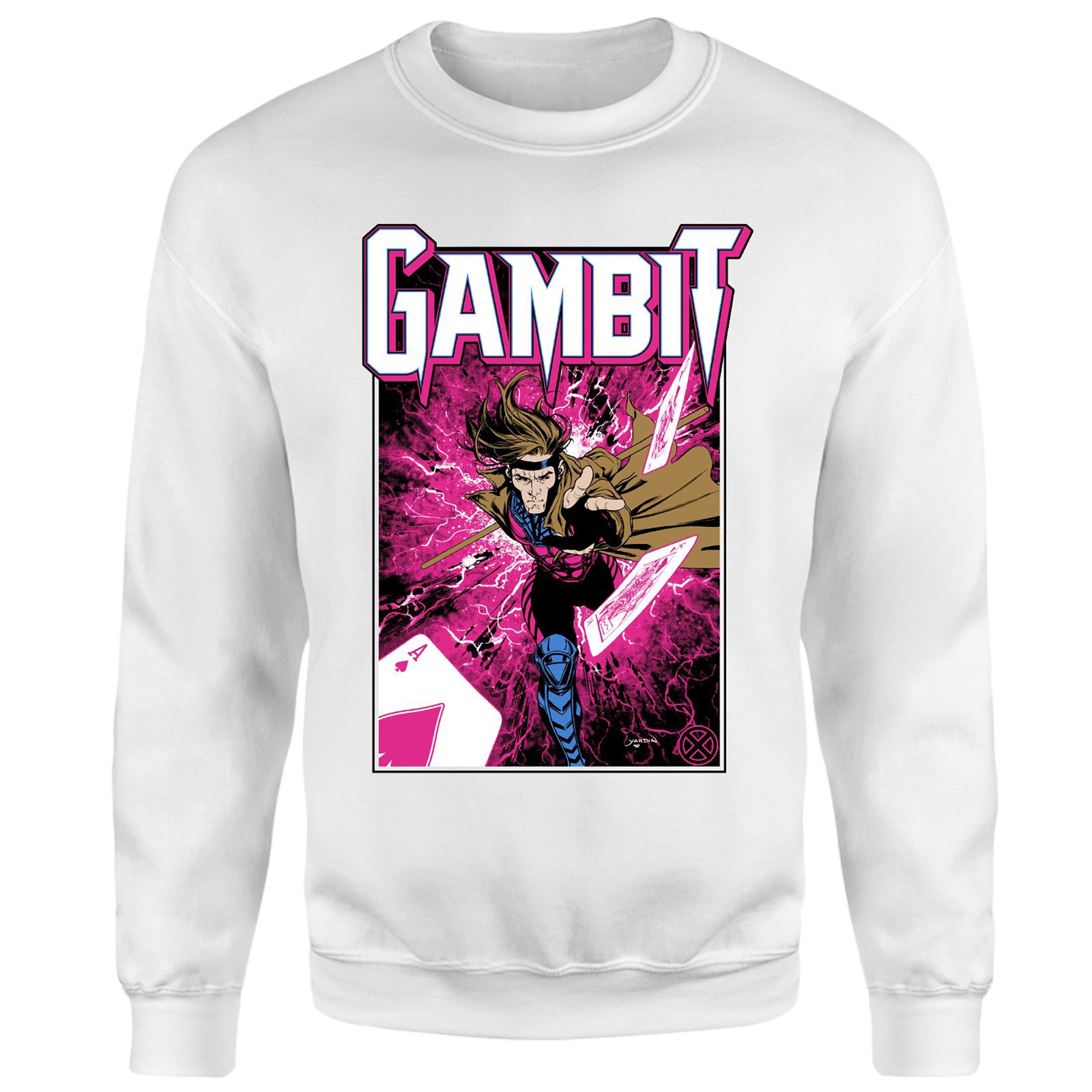 X-Men Gambit Sweatshirt - White - XL