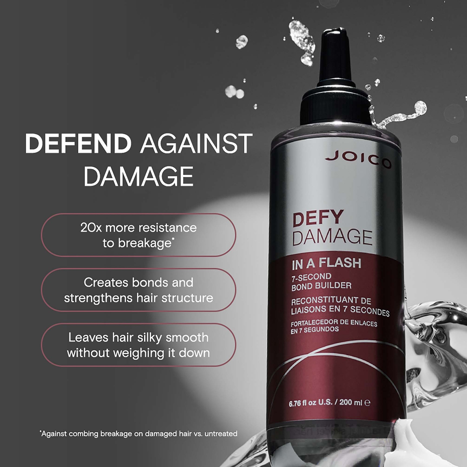 Thumbnail - Joico Defy Damage In A Flash 7-Second Bond Builder 200ml