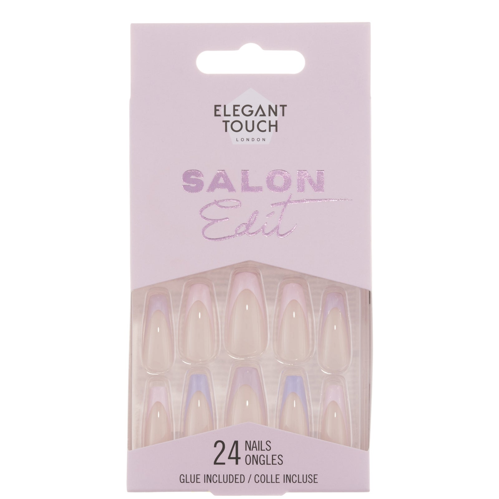 Elegant Touch False Nails Salon Edit - Ultra Lilacs