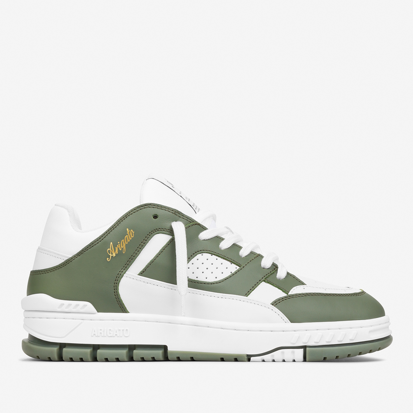Axel Arigato Men's Area Lo Basket Leather Trainers - UK 7