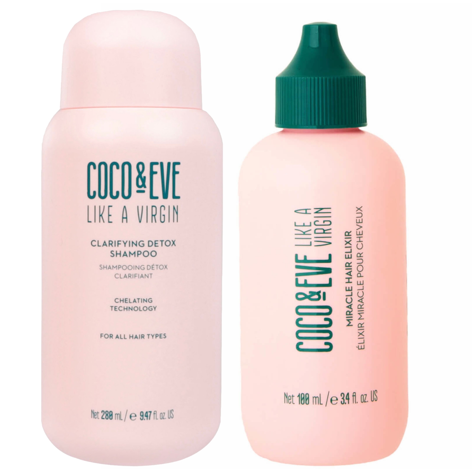 Coco & Eve Hair Detox Bundle In White