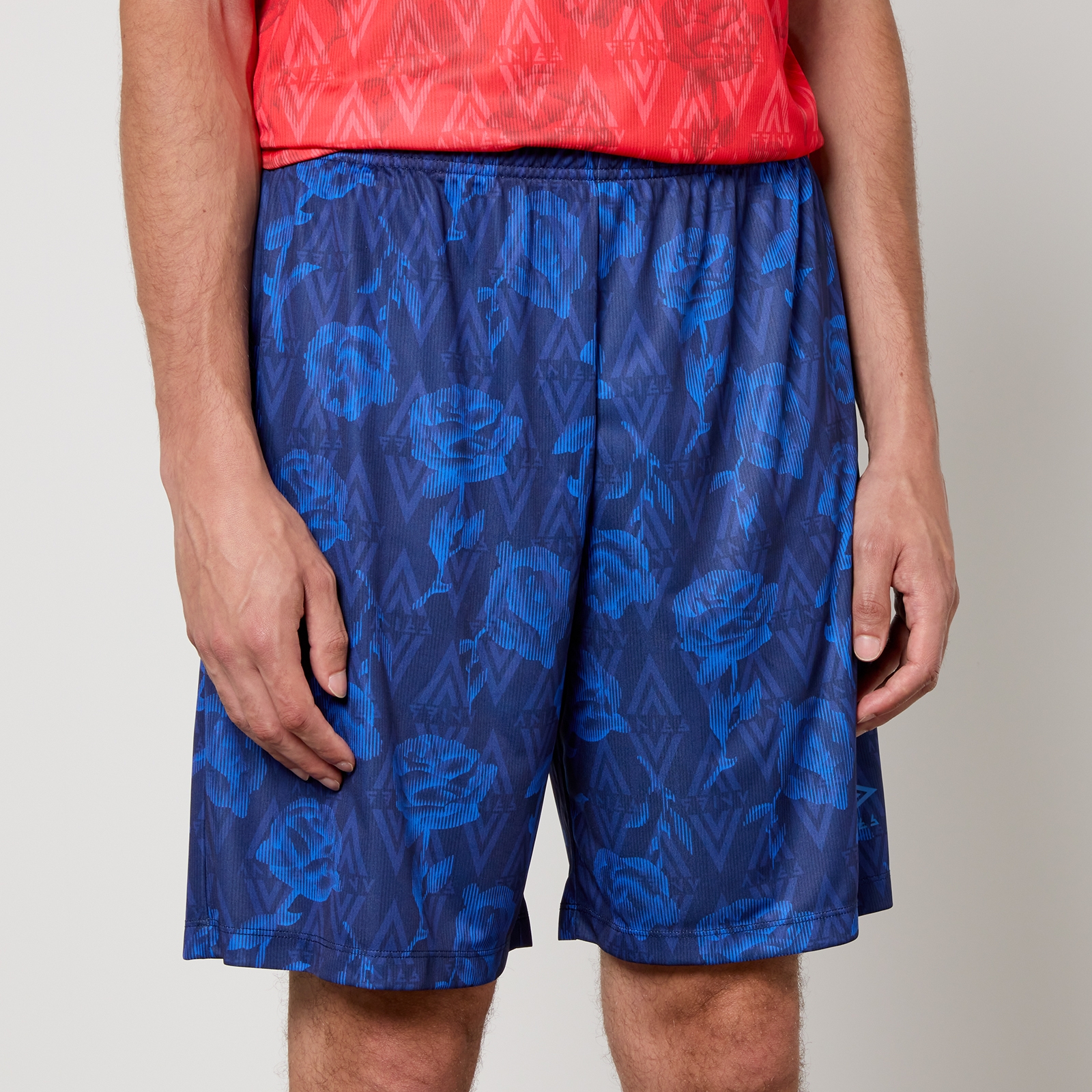 ARIES x Umbro Roses Jersey Football Shorts - S