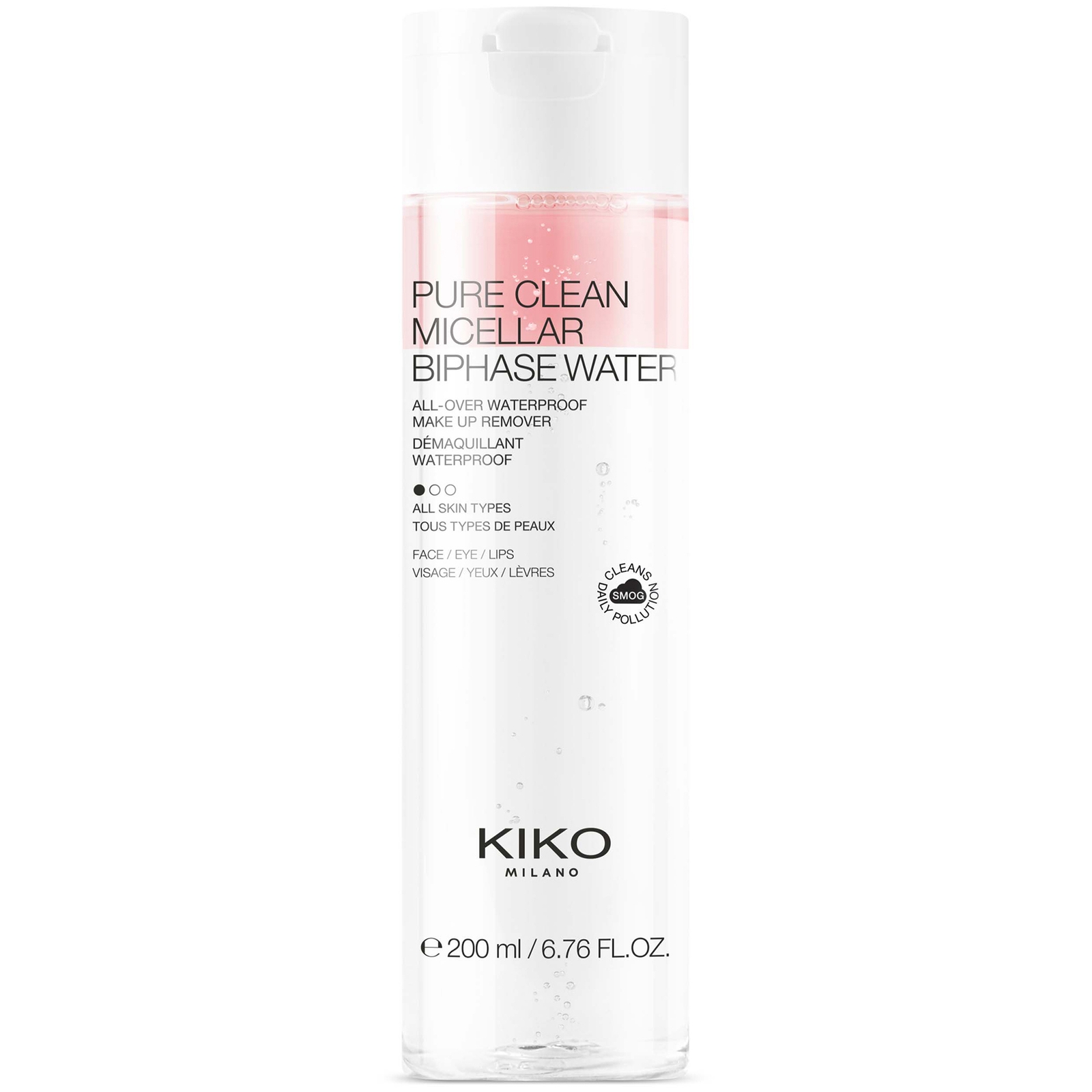 KIKO Milano Pure Clean Micellar Biphase Water 200ml