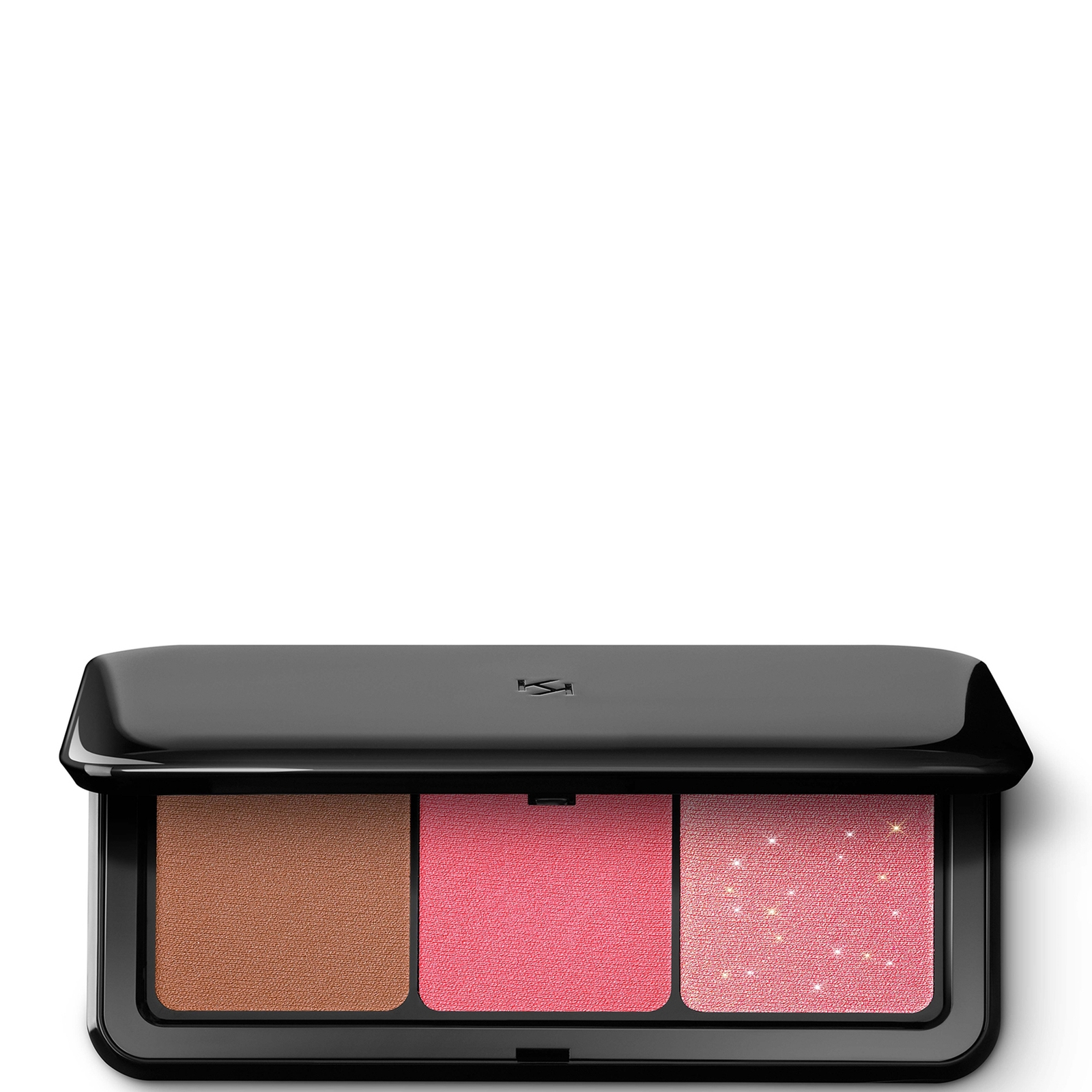Image of KIKO Milano Trio Multi Finish Palette viso Blush e Bronzer 7 g (varie tonalità) - 03 Rosa051