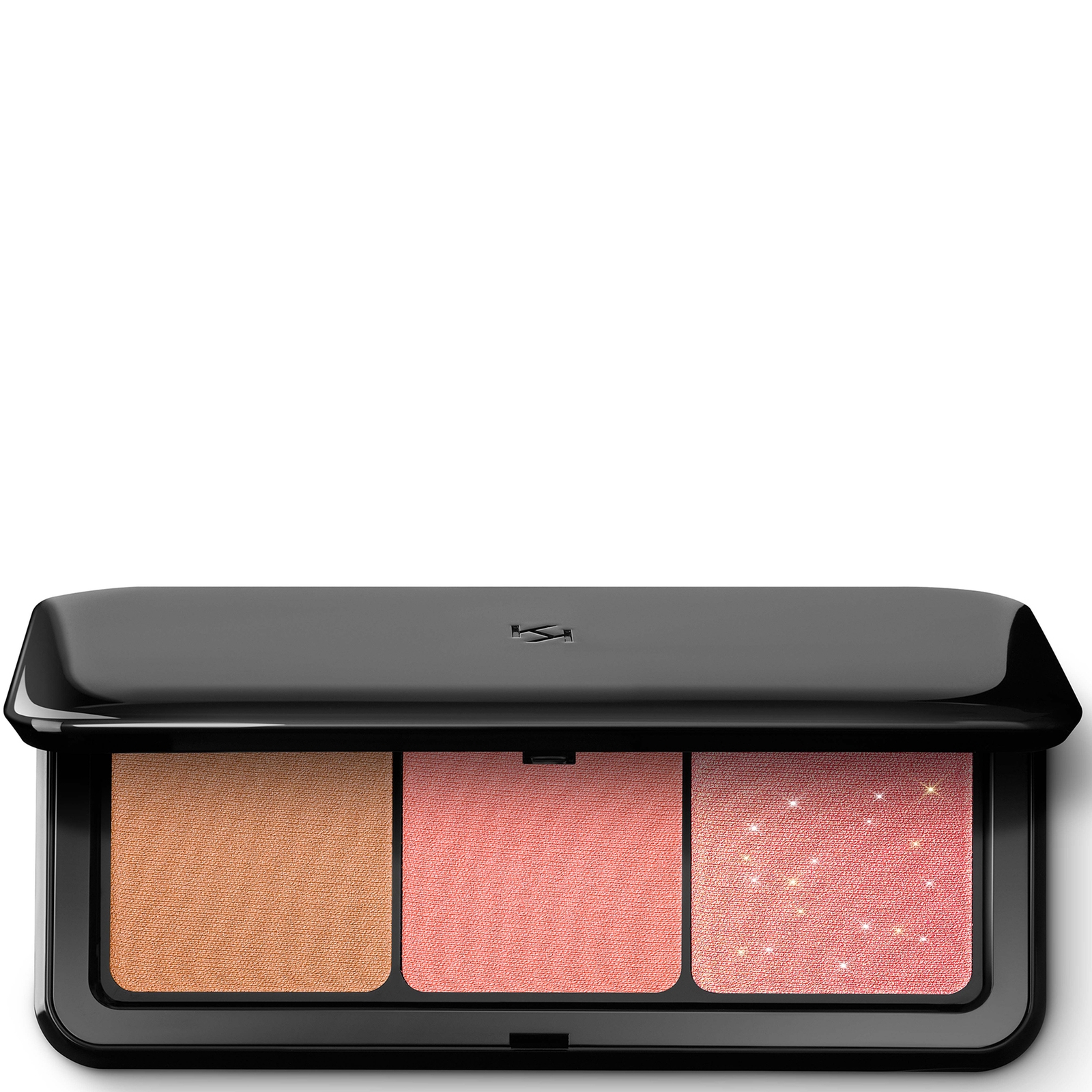 Shop Kiko Milano Multi Finish Trio Blush & Bronzer Palette 7g (various Shades) - 01 Coral