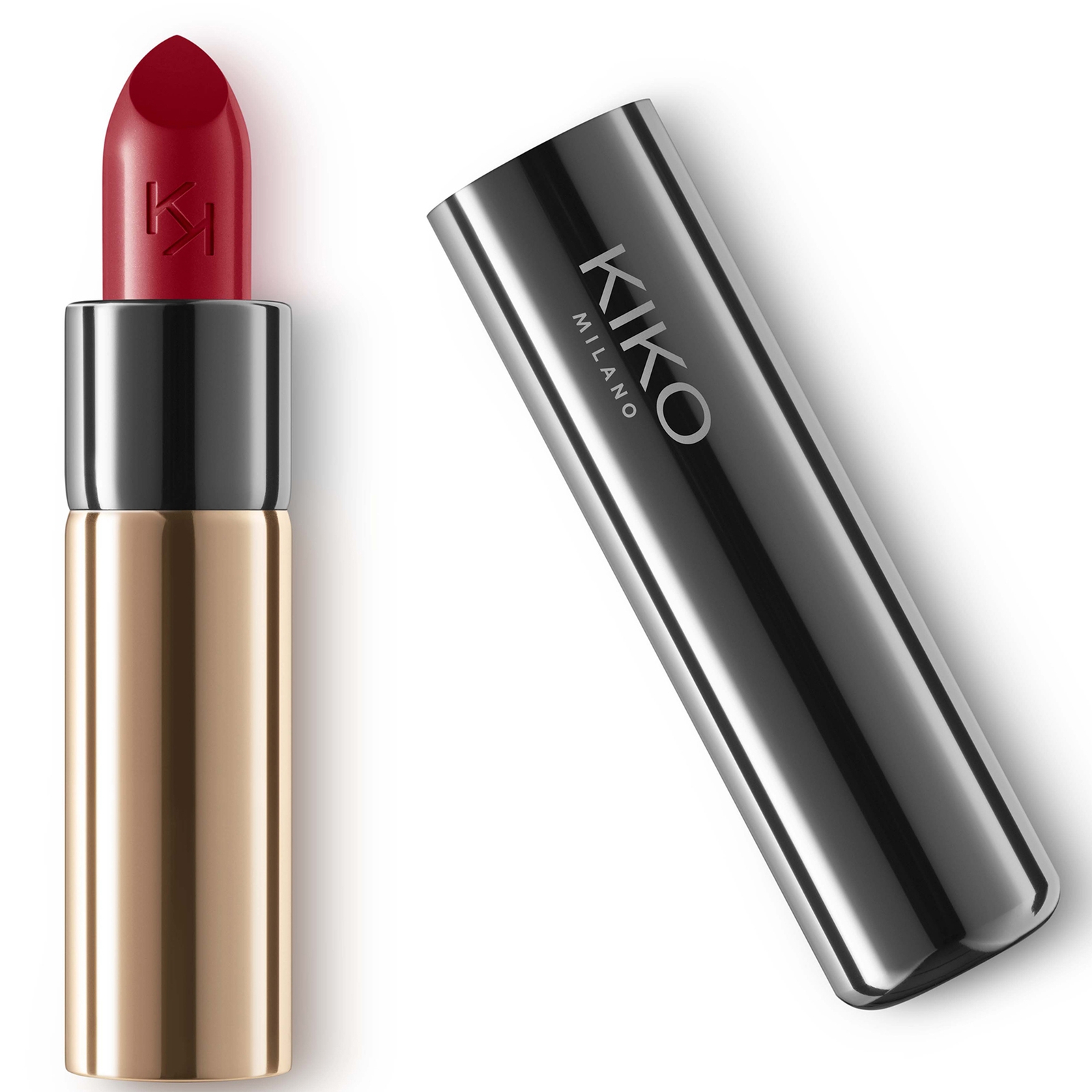 KIKO Milano Gossamer Creamy Lipstick 3.5g (Various Shades) - 113 Pearly Tulip Red