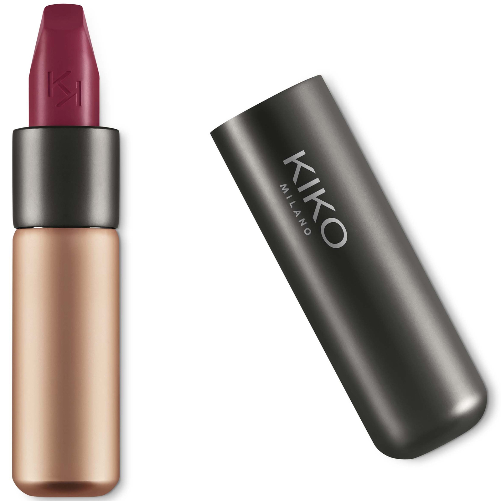 Shop Kiko Milano Velvet Passion Matte Lipstick 3.5g (various Shades) - 317 Wine