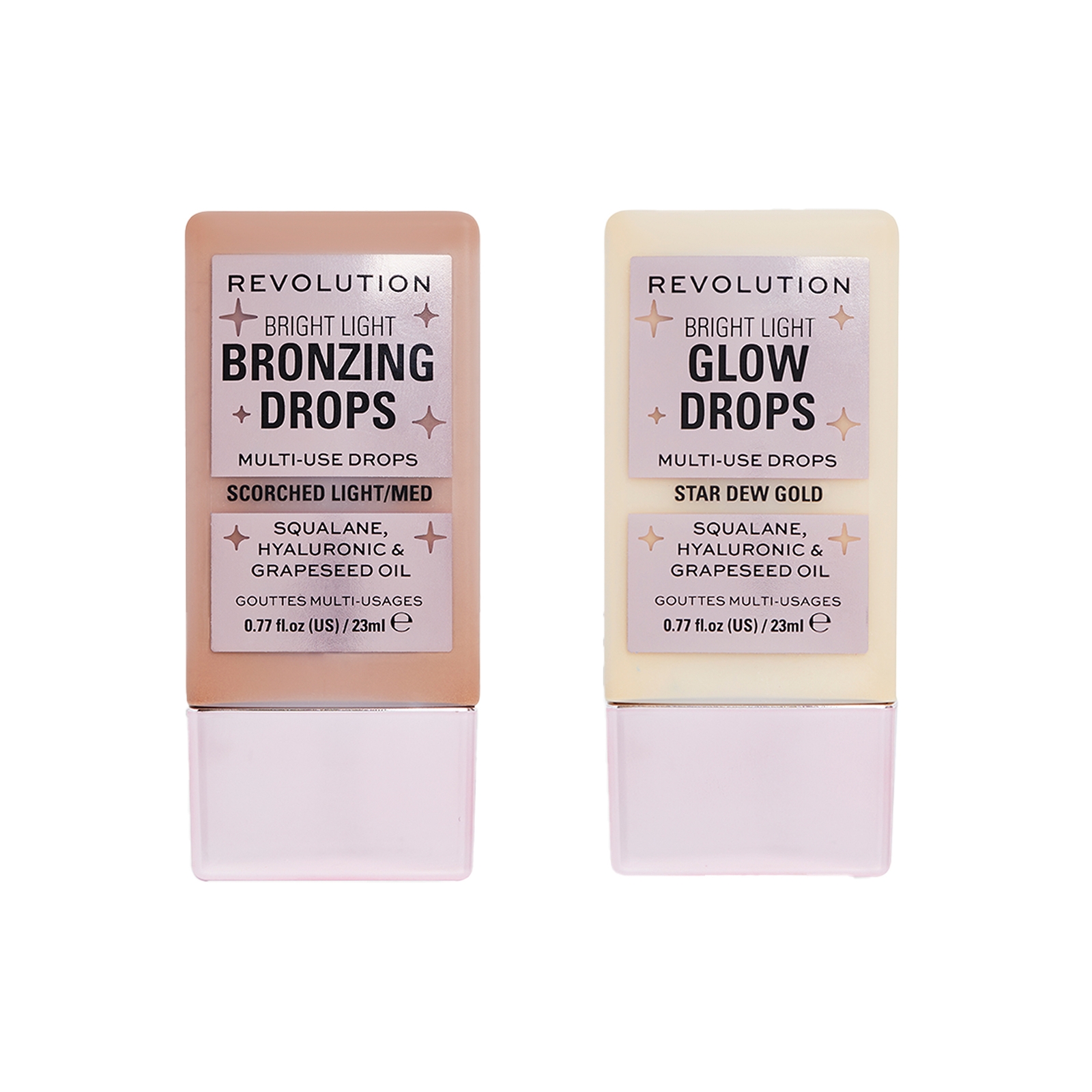 Shop Makeup Revolution Bronze And Glow Drop Duo (various Shades) - Bronze Scorched