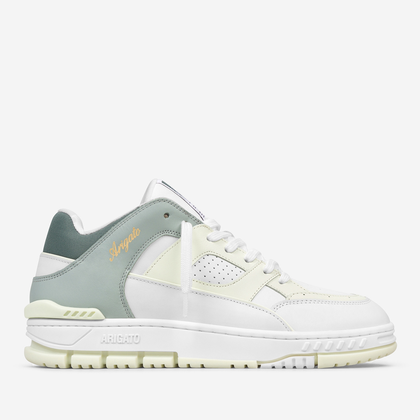 Axel Arigato Men's Area Lo Basket Leather Trainers - UK 11