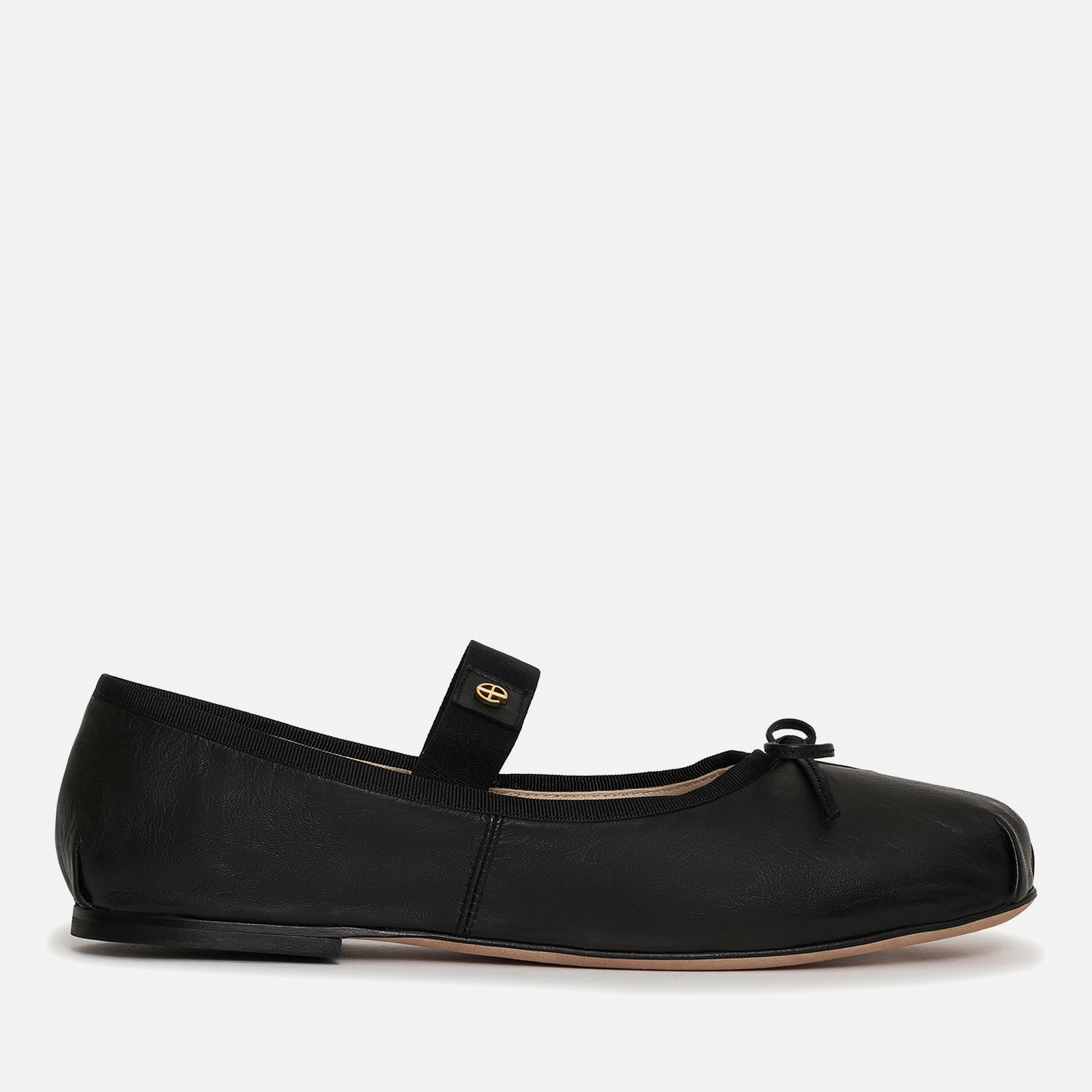 Anine Bing Women's Jolie Leather Ballet Flats - UK 7