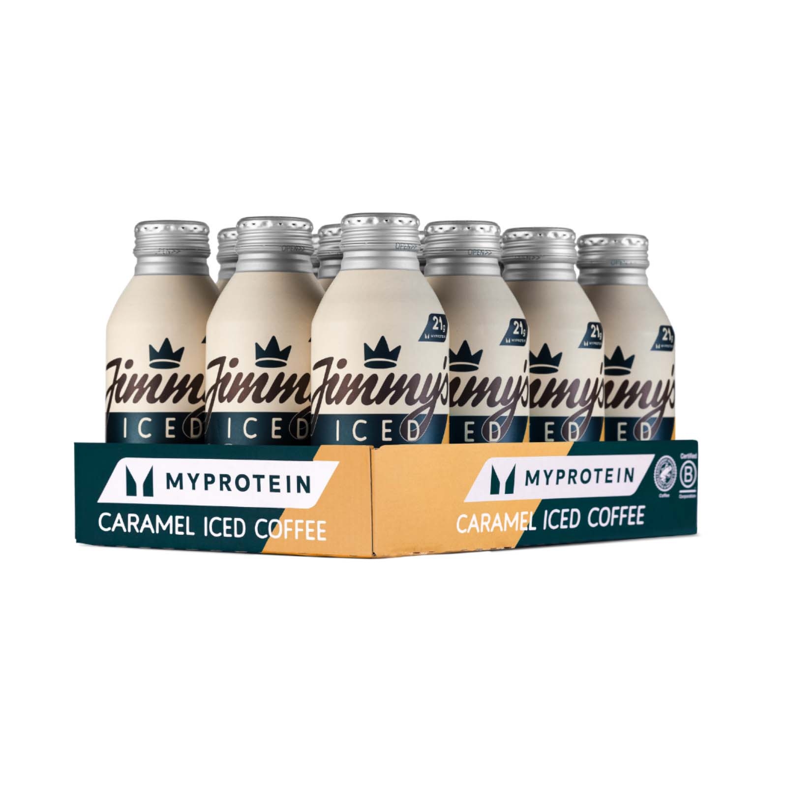 Myprotein x Jimmy's Iced Coffee - 12 x 380ml - Caramel