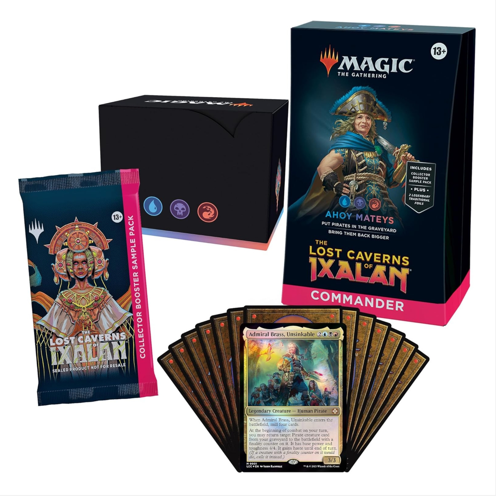 Magic: The Gathering Lost Caverns of Ixalan Ahoy Mateys Commander Deck