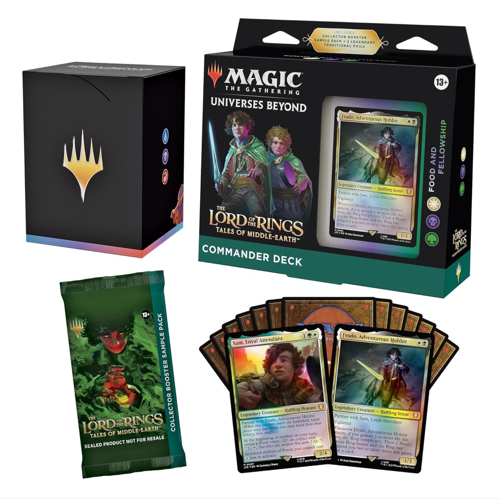 Magic: The Gathering The Lord Of The Rings: Tales Of Middle-Earth Food And Fellowship Commander Deck