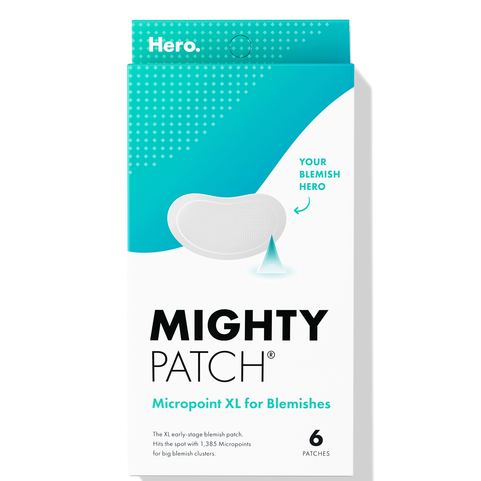Shop Hero Cosmetics Mighty Patch Micropoint Xl For Blemishes - 6 Patches