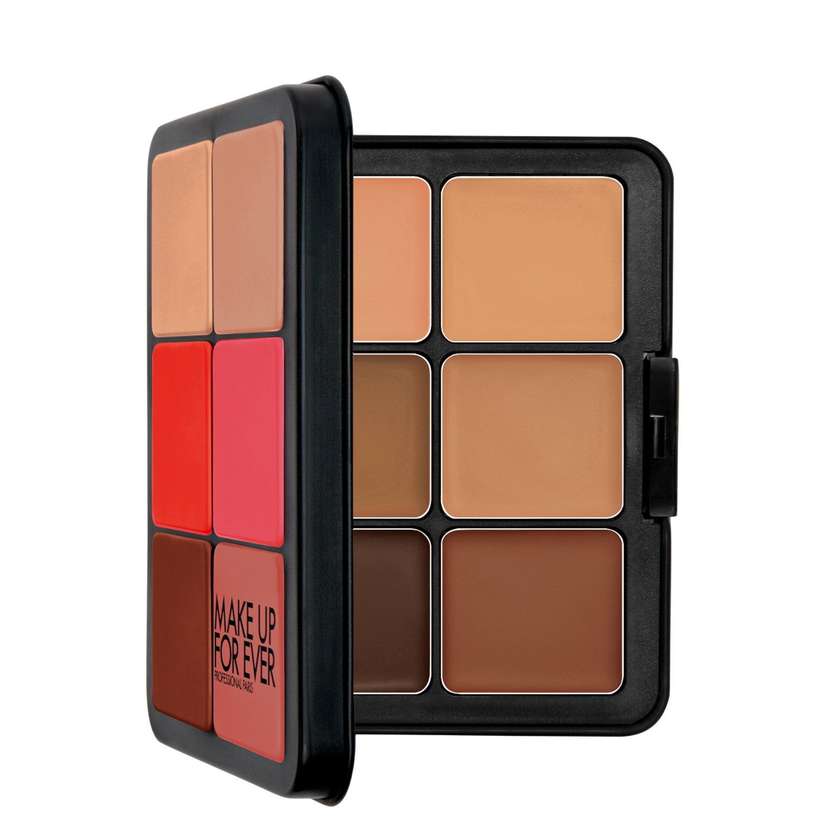 Shop Make Up For Ever Hd Skin Face Essentials Palette 26.5g - 03 Tan To Deep
