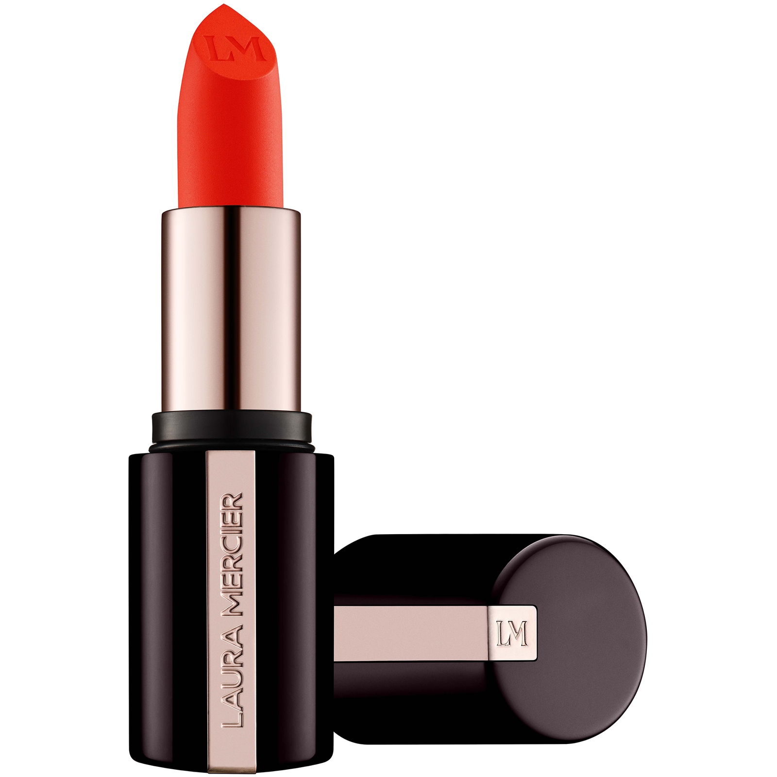 LAURA MERCIER CAVIAR SMOOTHING MATTE LIPSTICK 3.4G (VARIOUS SHADES) - 500 FLAME CHALLIS