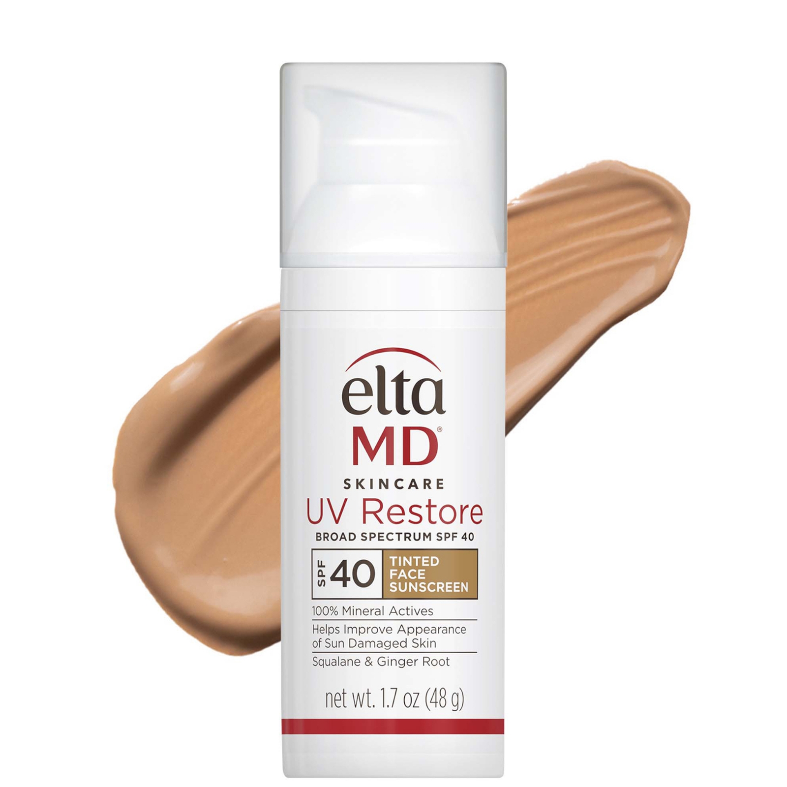 Eltamd Uv Restore Tinted Broad-spectrum Facial Sunscreen Spf 40 50ml