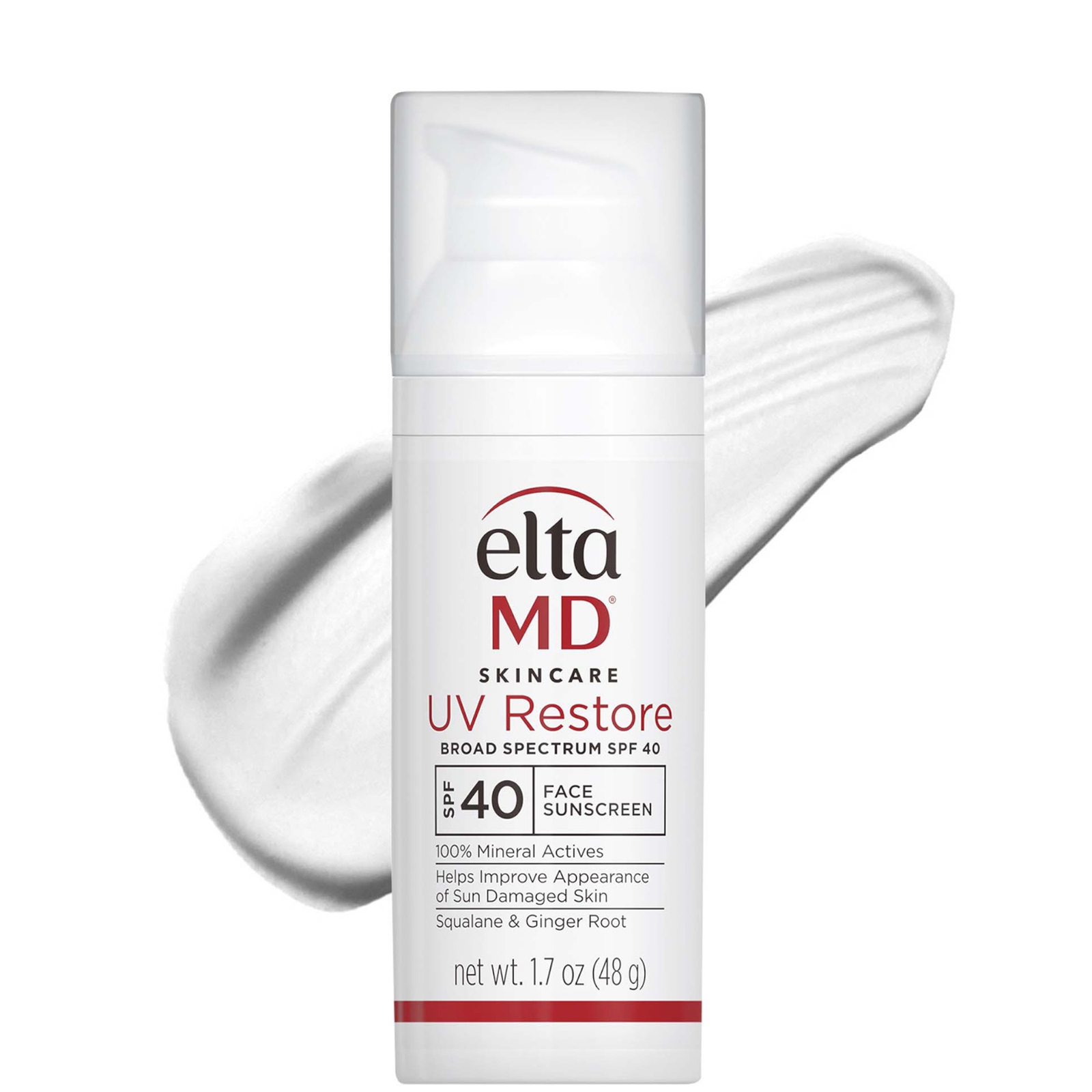 Eltamd Uv Restore Broad-spectrum Facial Sunscreen Spf 40 50ml