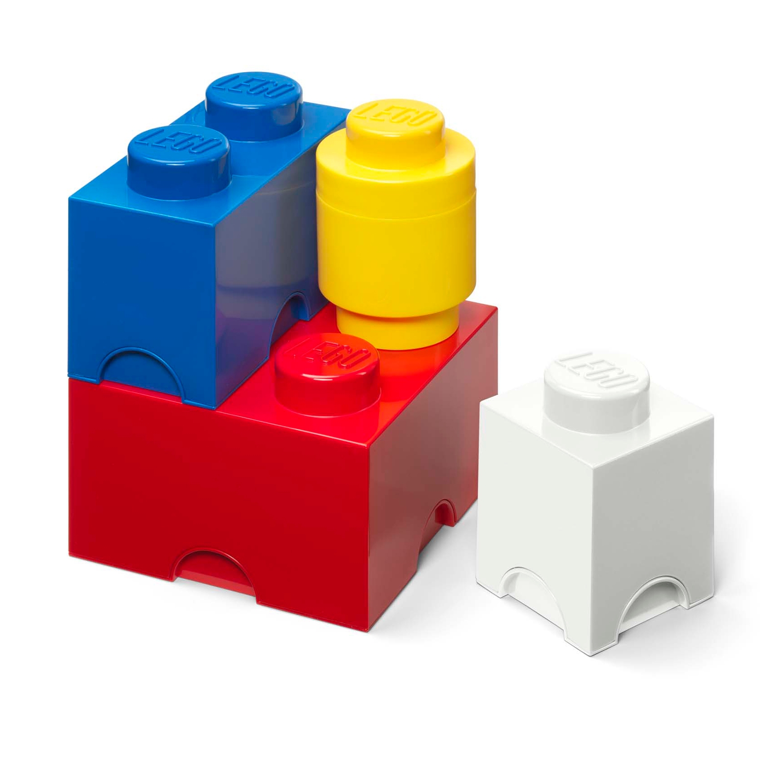 LEGO Multi-Pack 4 Piece Storage Boxes - Classic