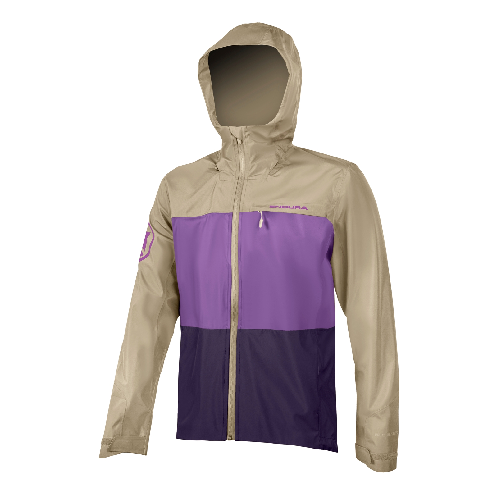 Endura Men's SingleTrack Waterproof Jacket II - Mushroom | Extra 10% off first order.
