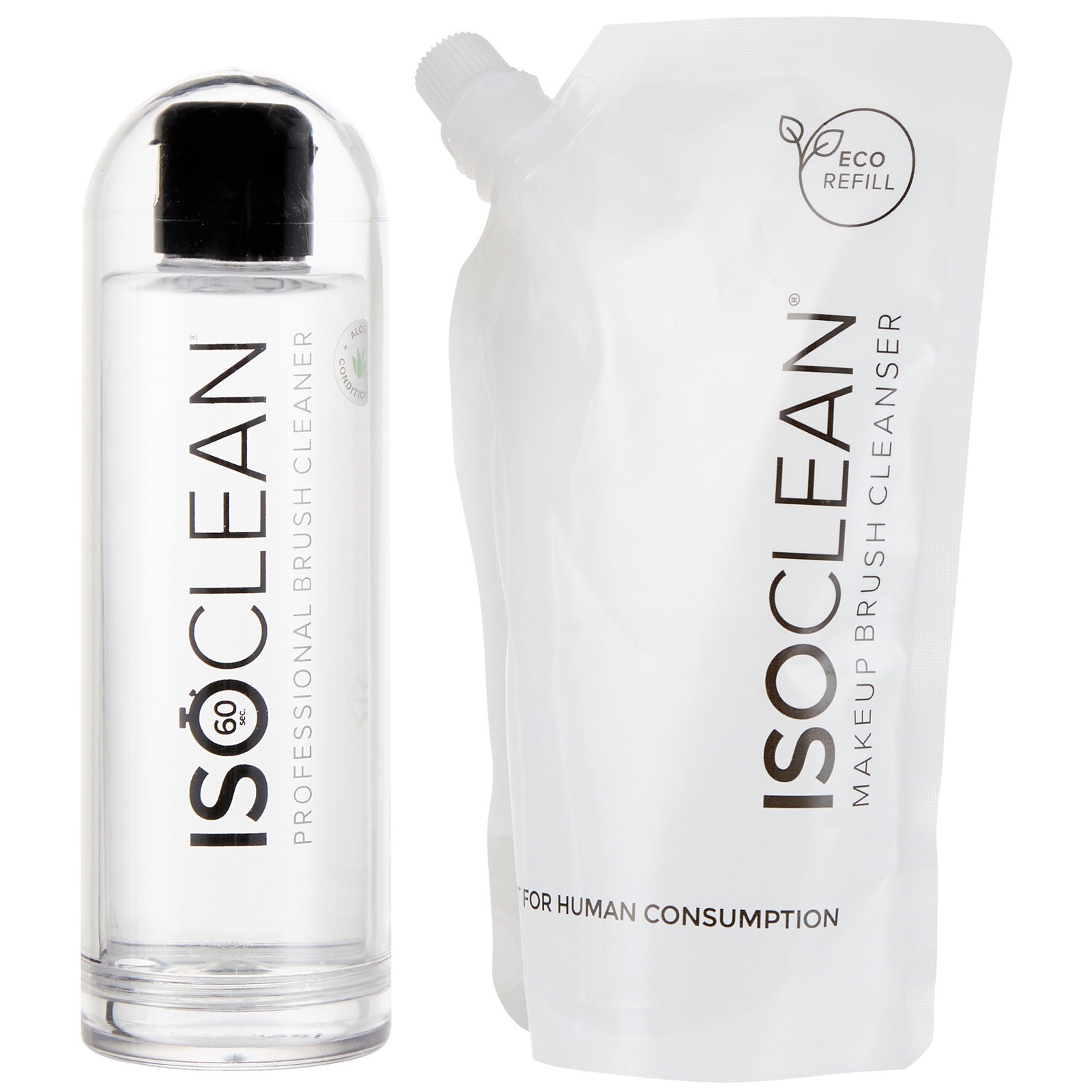 ISOCLEAN Set OG Tappo Easy Pour Detergente per Pennelli da Make-up
