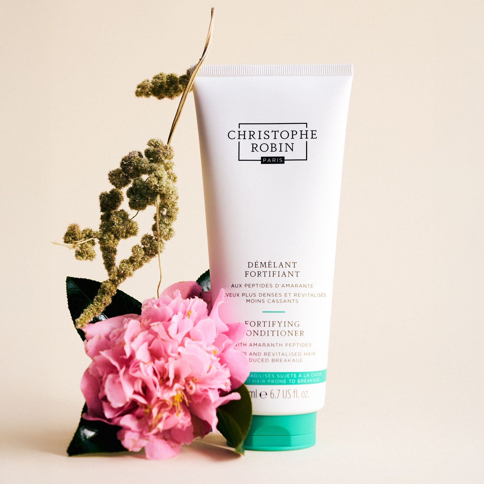 Christophe Robin Fortifying Conditioner With Amaranth Peptides