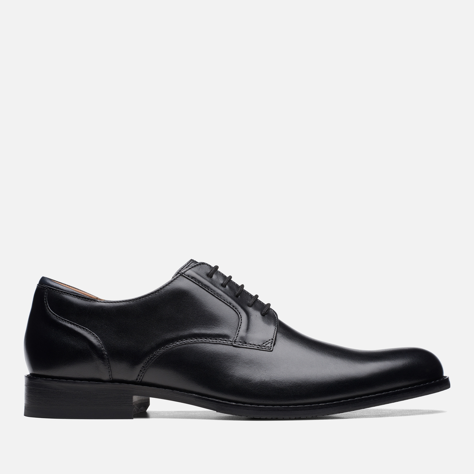 Clarks Men's CraftArlo Lace Leather Derby Shoes - UK 8