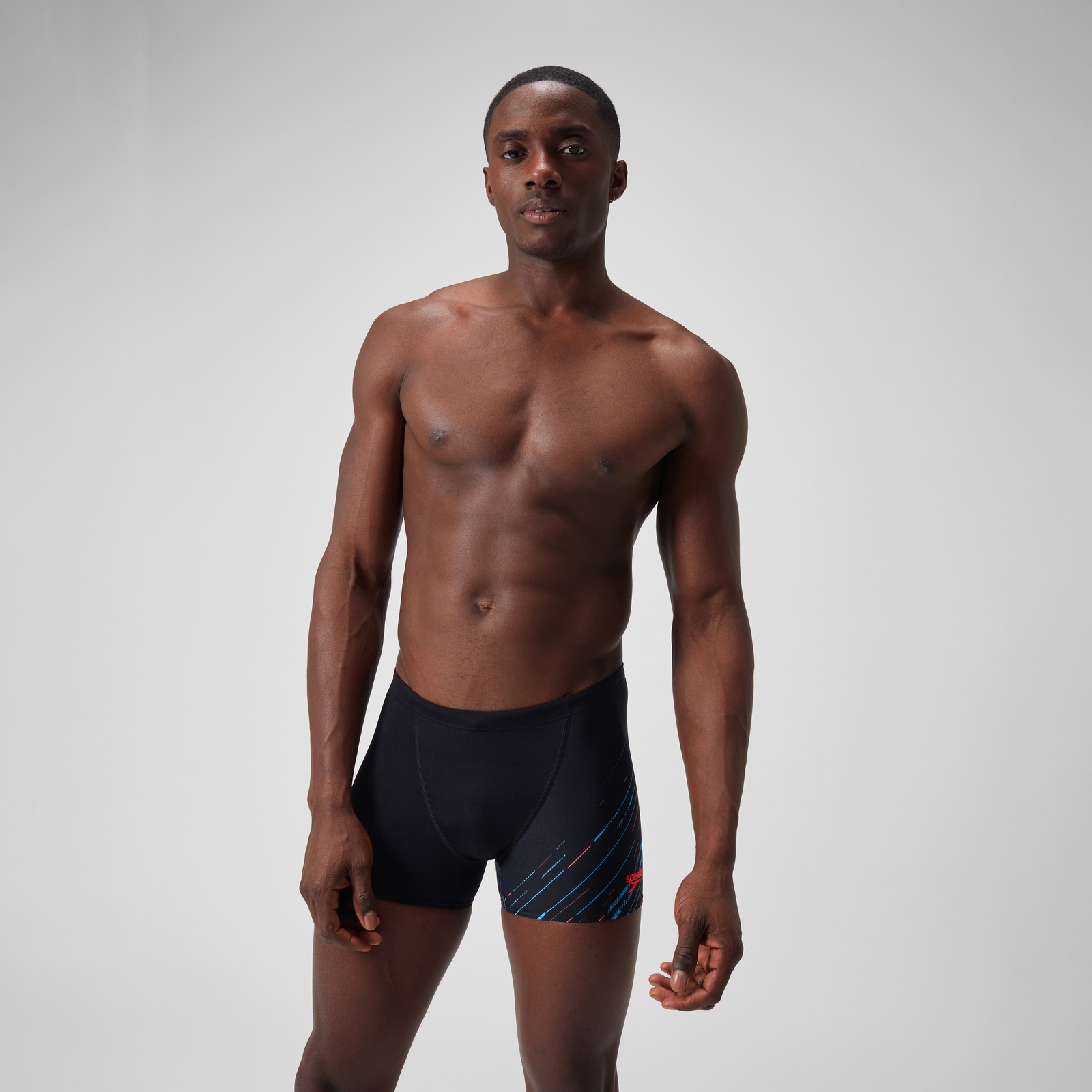 Men's HyperBoom V-Cut Aquashort Black/Blue