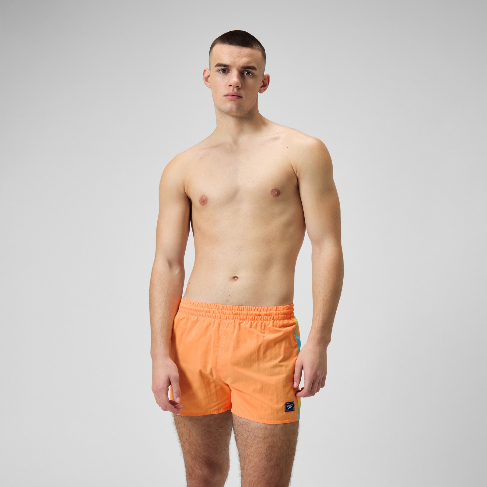 Men's Retro 13" Swim Shorts Orange