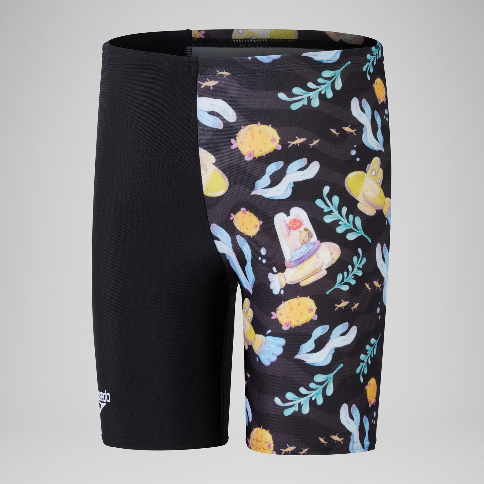 Boys' Digital Allover Jammer Black/Grey