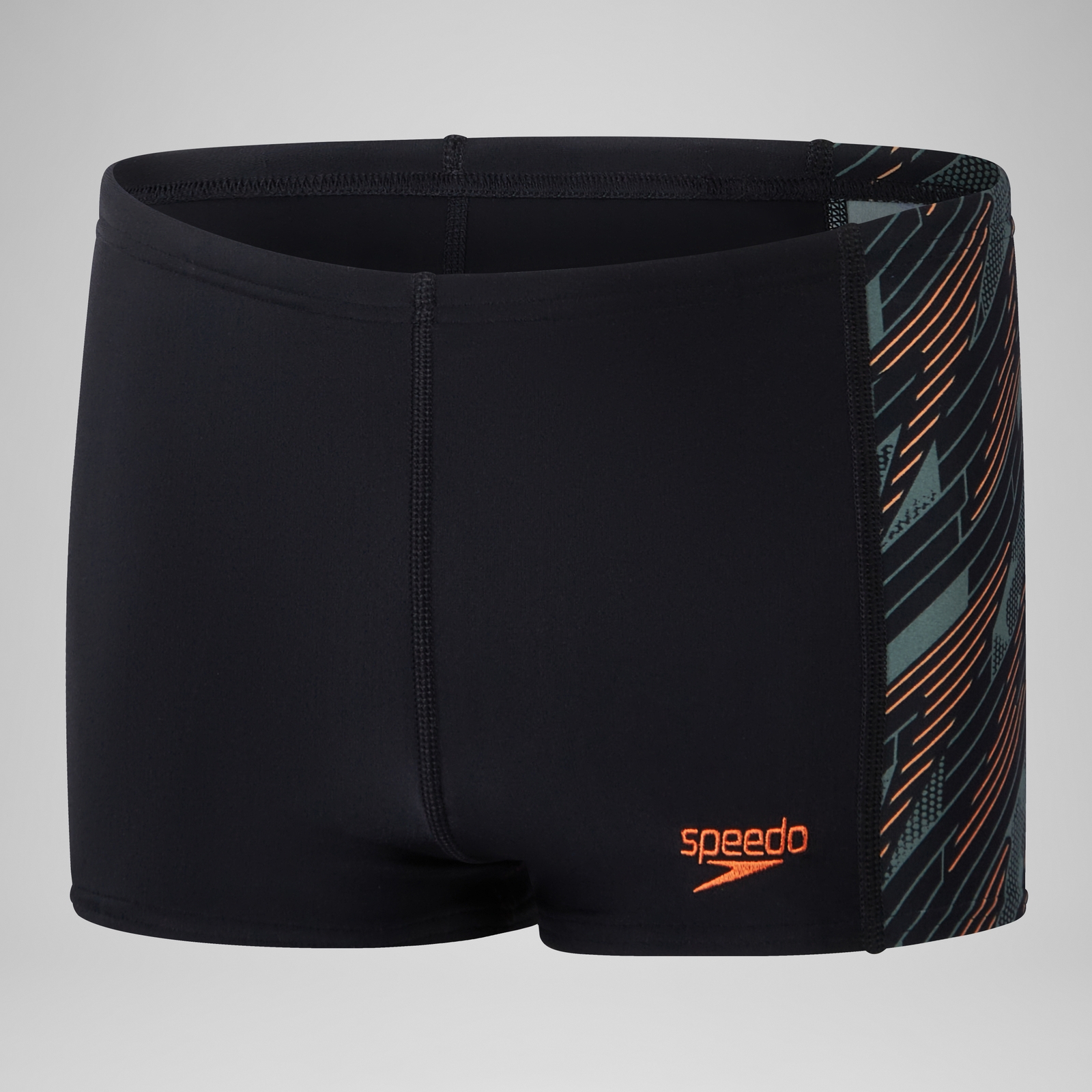 Boys' HyperBoom Panel Aquashort Black/Green