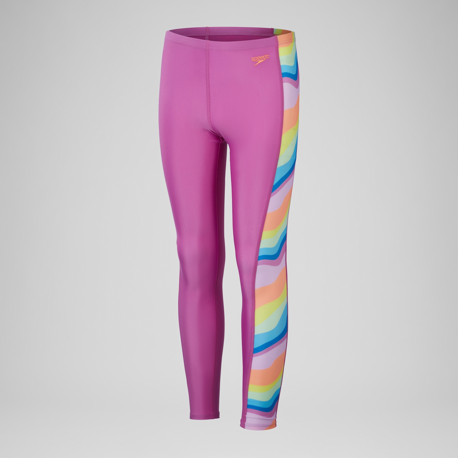 Girls' Printed Panel Legging Pink