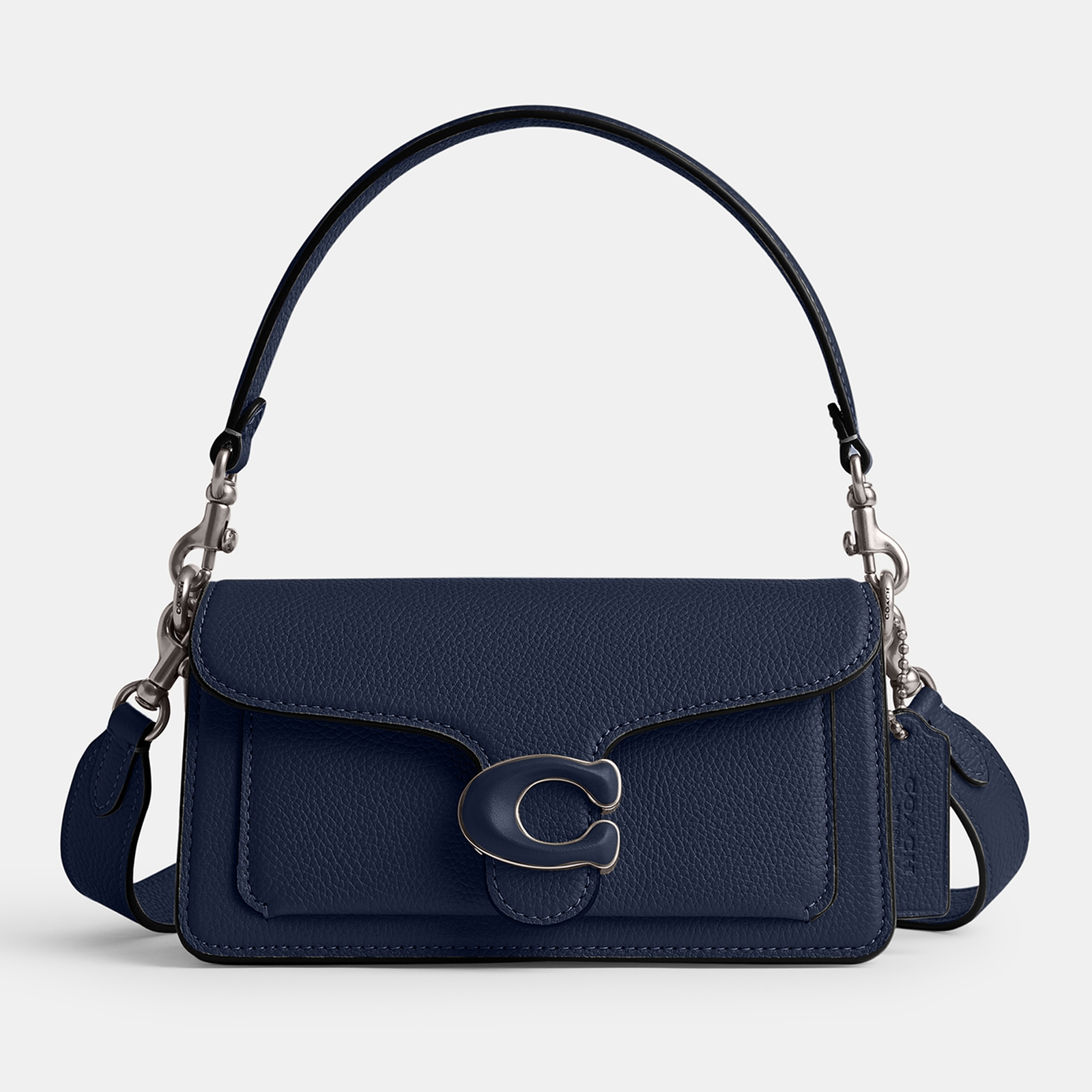 Coach Tabby 20 Pebble-Grain Leather Shoulder Bag